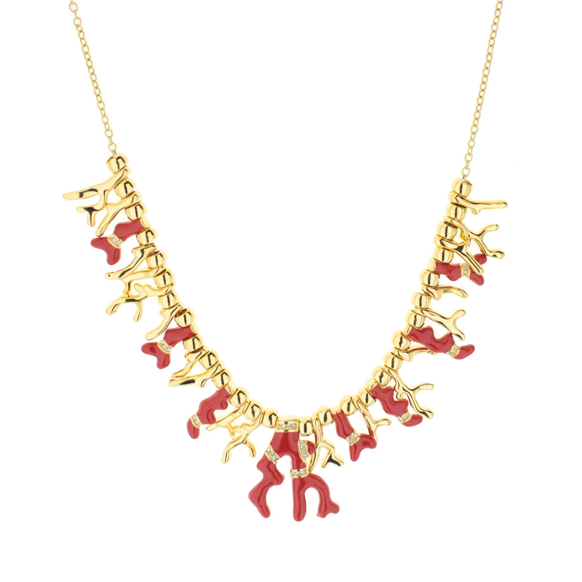 Pretty Little Things Coral Necklace