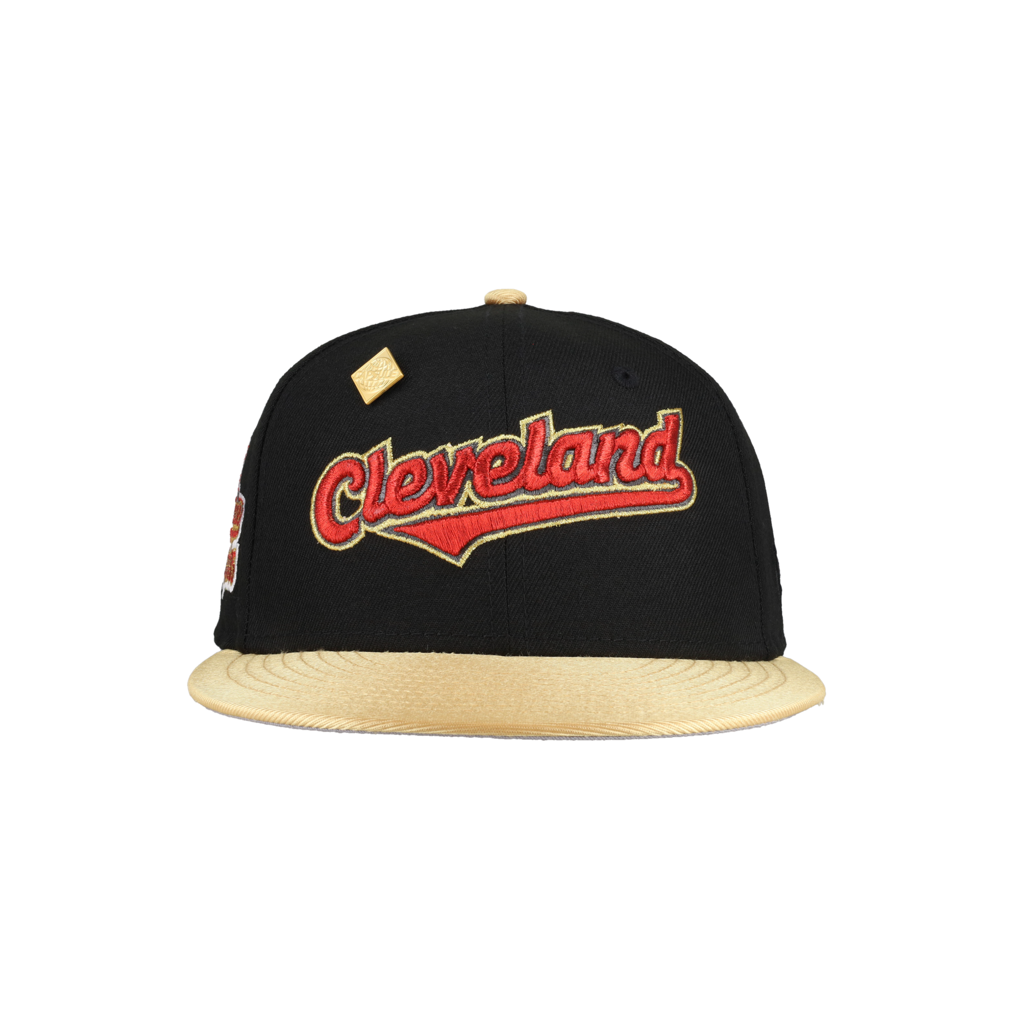 Cleveland Indians Black 1995 Champions Patch 59Ffity Fitted Hat