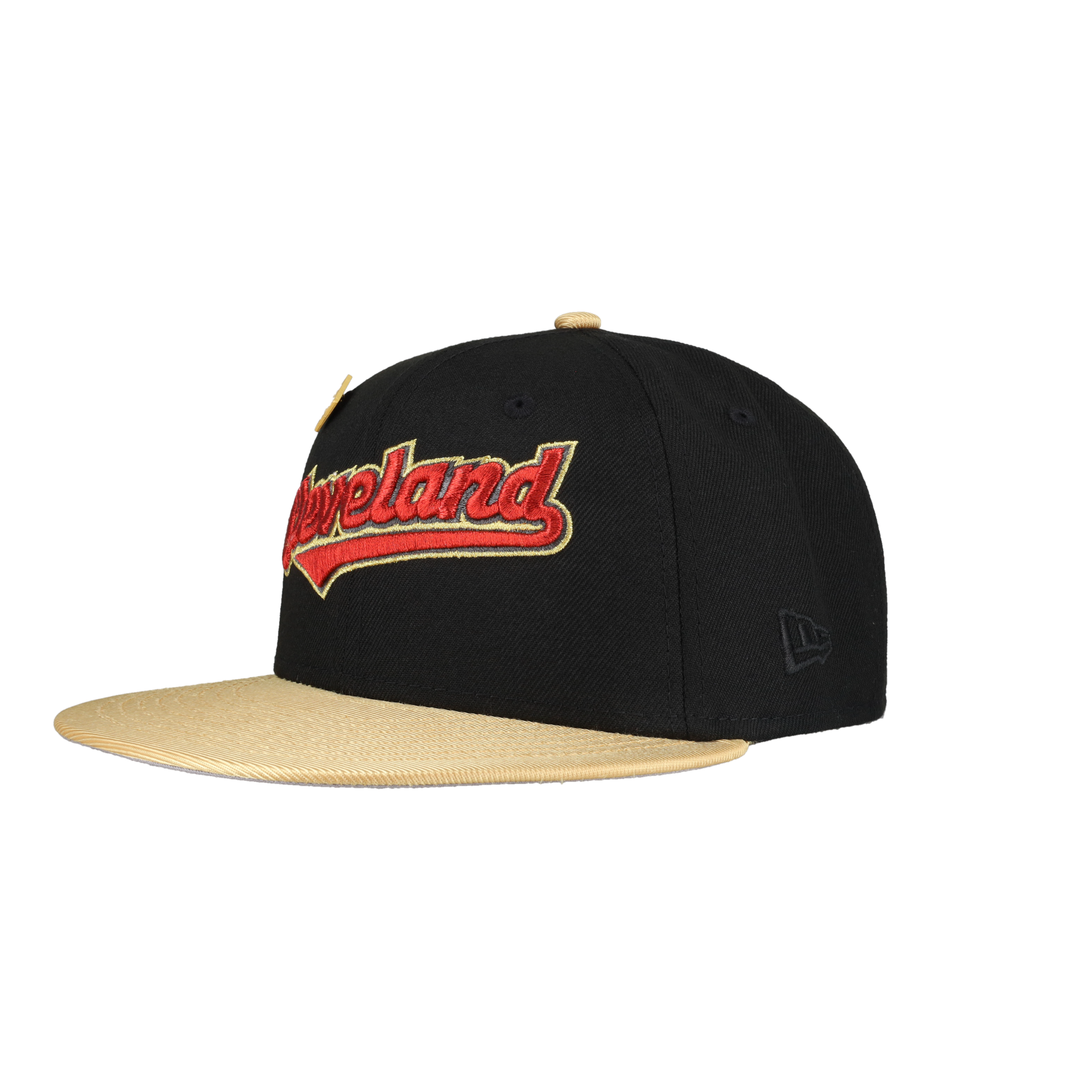 Cleveland Indians Black 1995 Champions Patch 59Ffity Fitted Hat