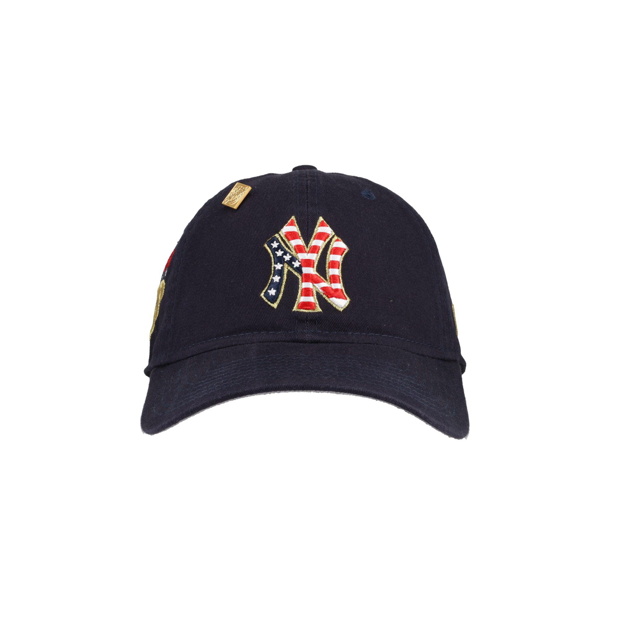 New York Yankees USA Side Patch New Era 9Twenty Dad Hat (Navy)