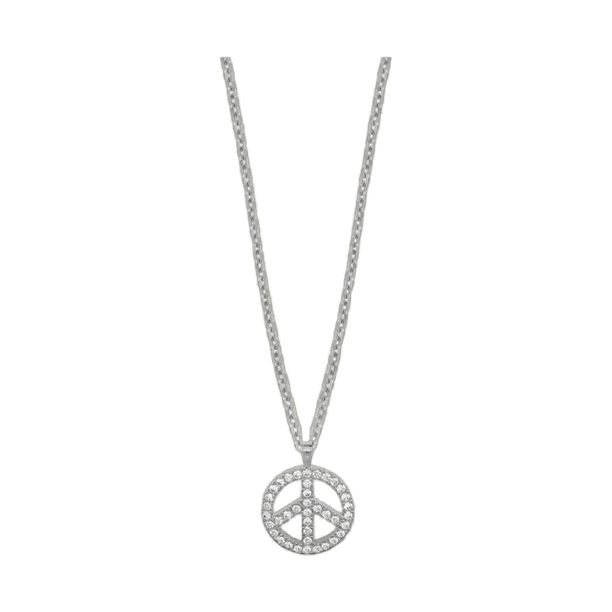 Peace Sign Necklace