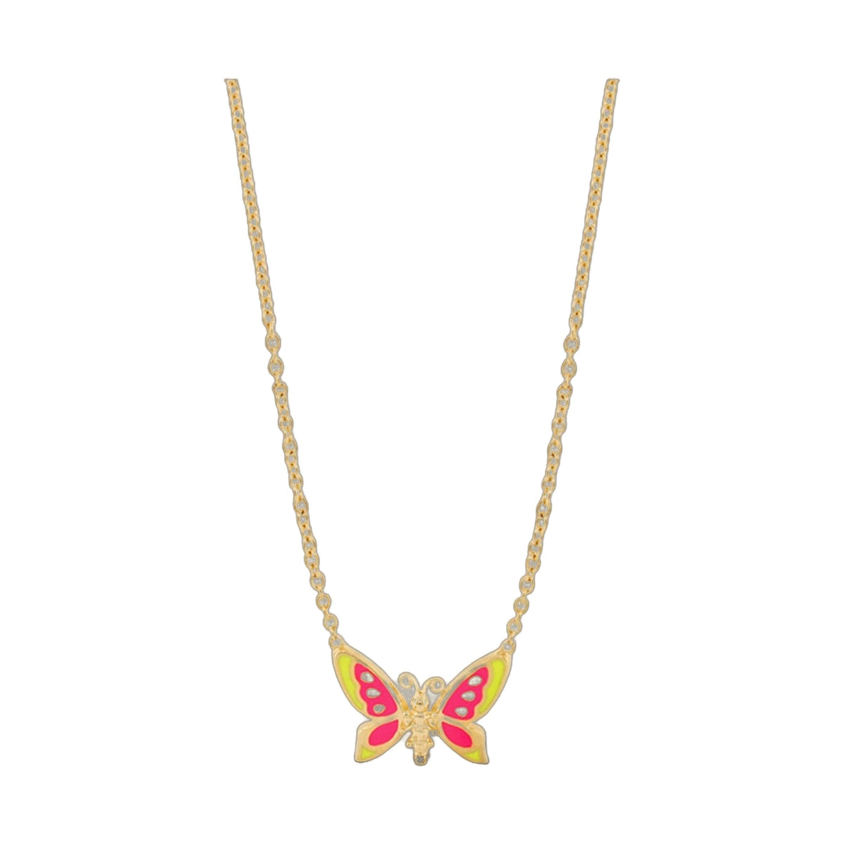 Dream Garden Butterfly Necklace