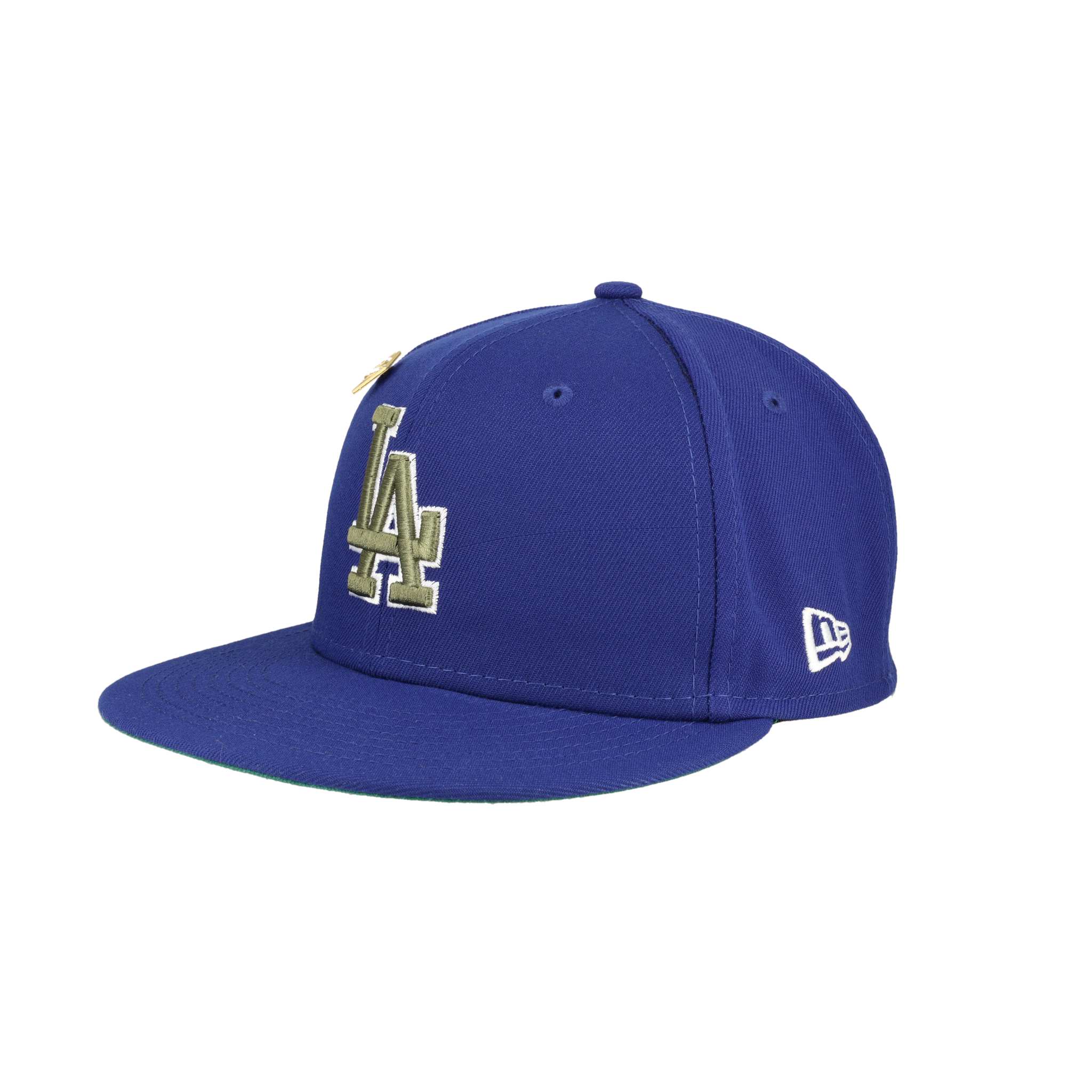 Los Angeles Dodgers 60th Anniversary Patch Floral Collection Fitted Hat