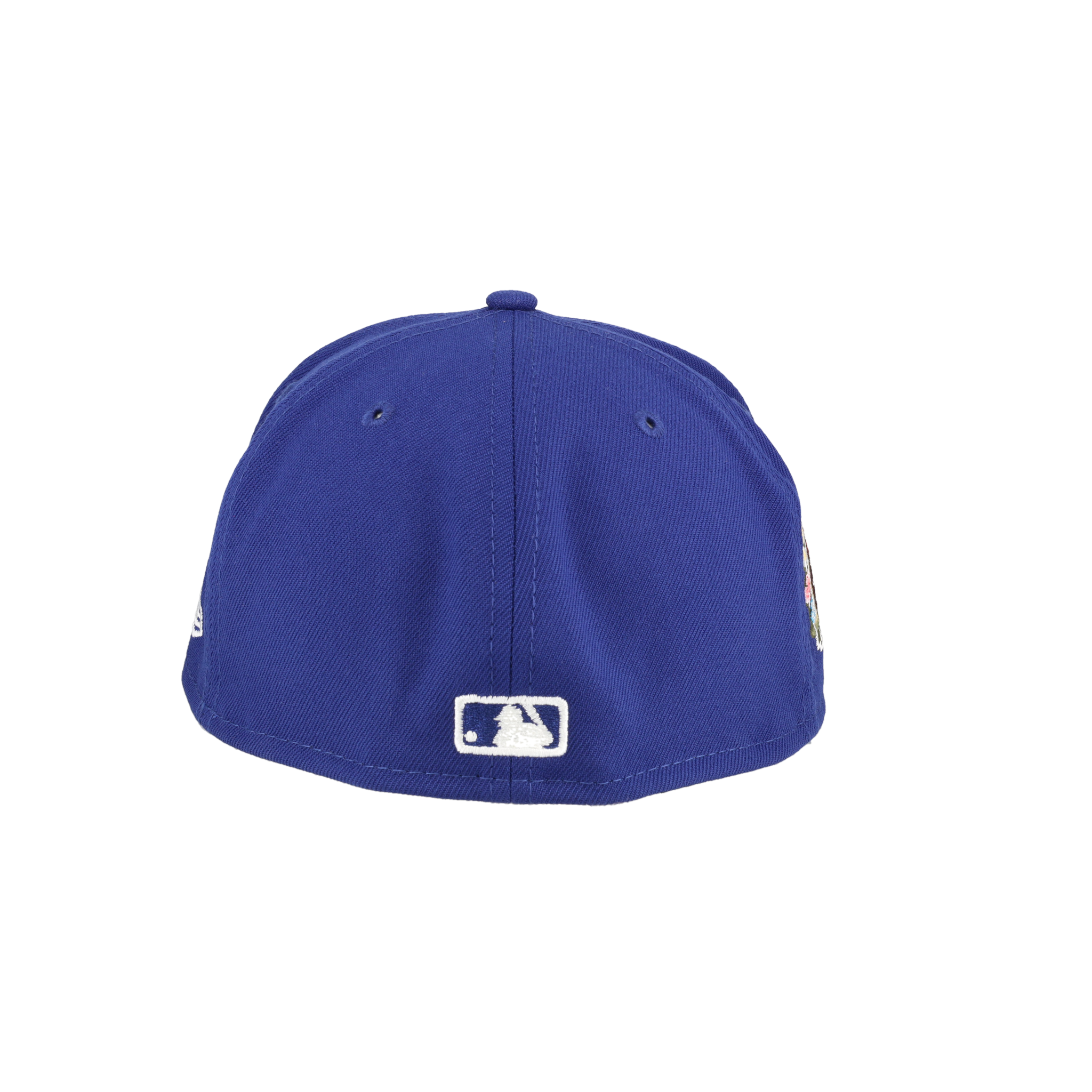 Los Angeles Dodgers 60th Anniversary Patch Floral Collection Fitted Hat