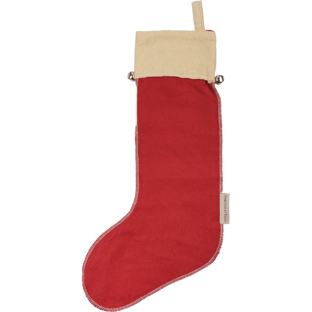 Nice Kitty Vintage Style Felt Stocking by Quirks! at Shirley Shoppe