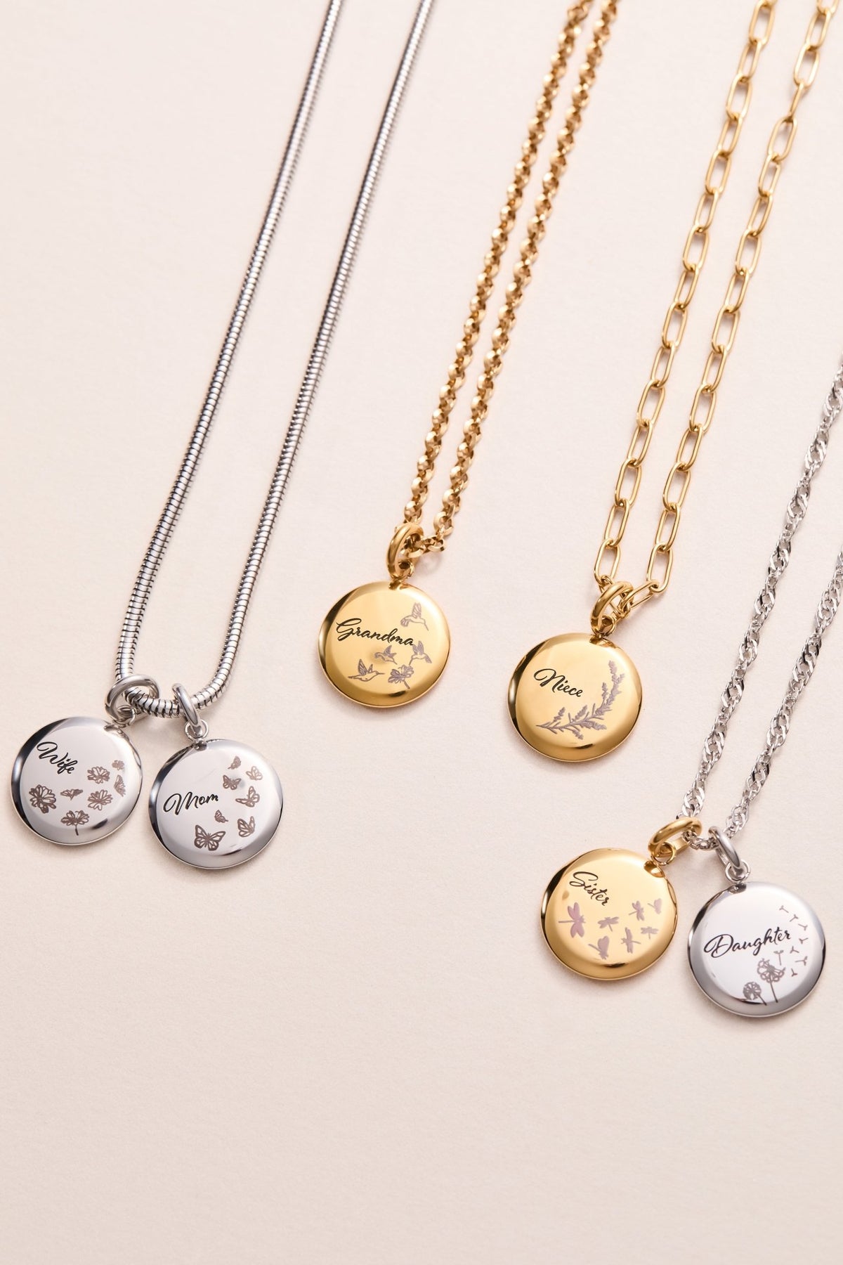 Niece Lavender Disc Charm by ALEX AND ANI at Shirley Shoppe