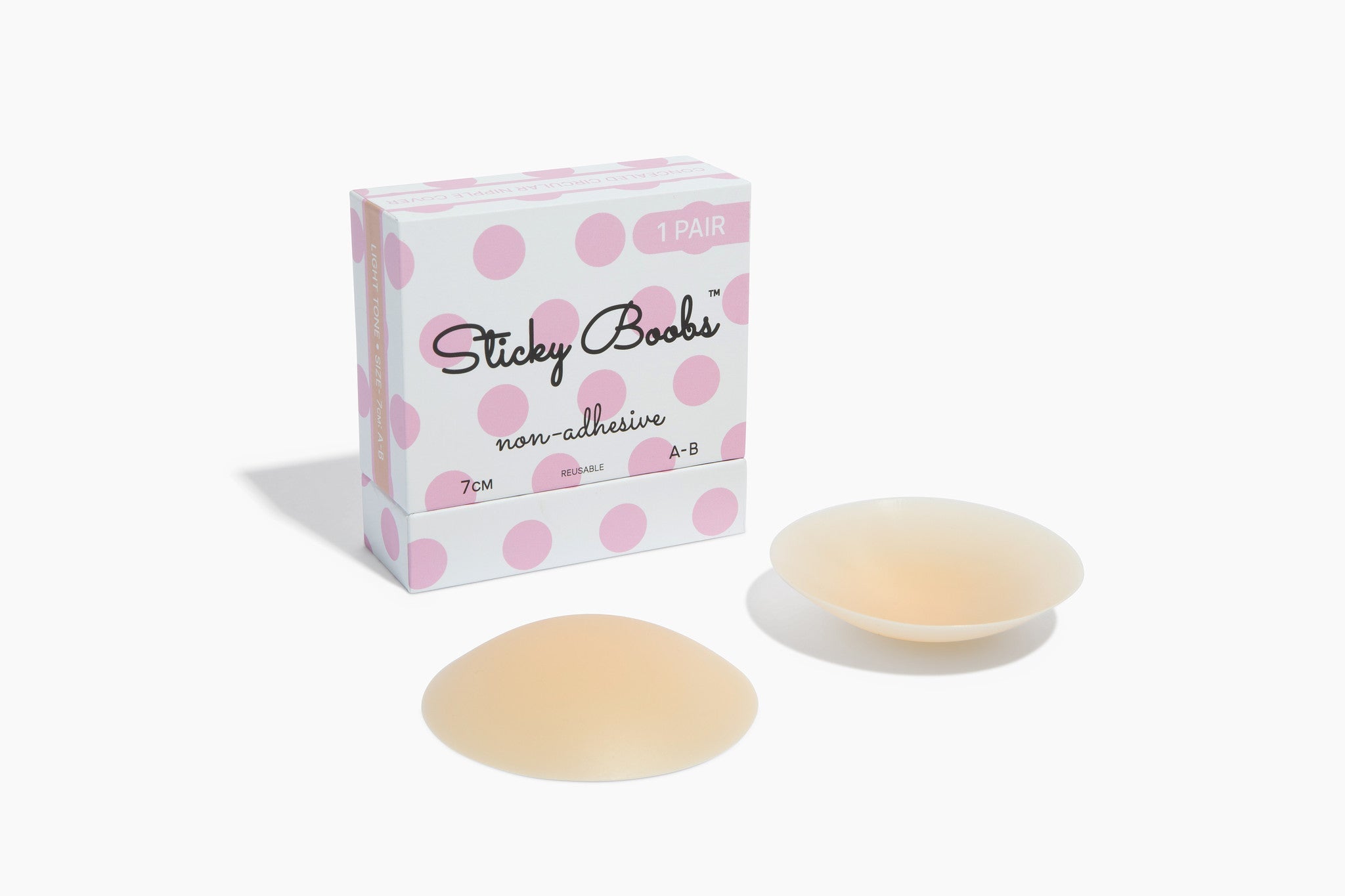 Non - Adhesive Nipple Covers are perfect for fitted clothing by Sticky Boobs at Shirley Shoppe