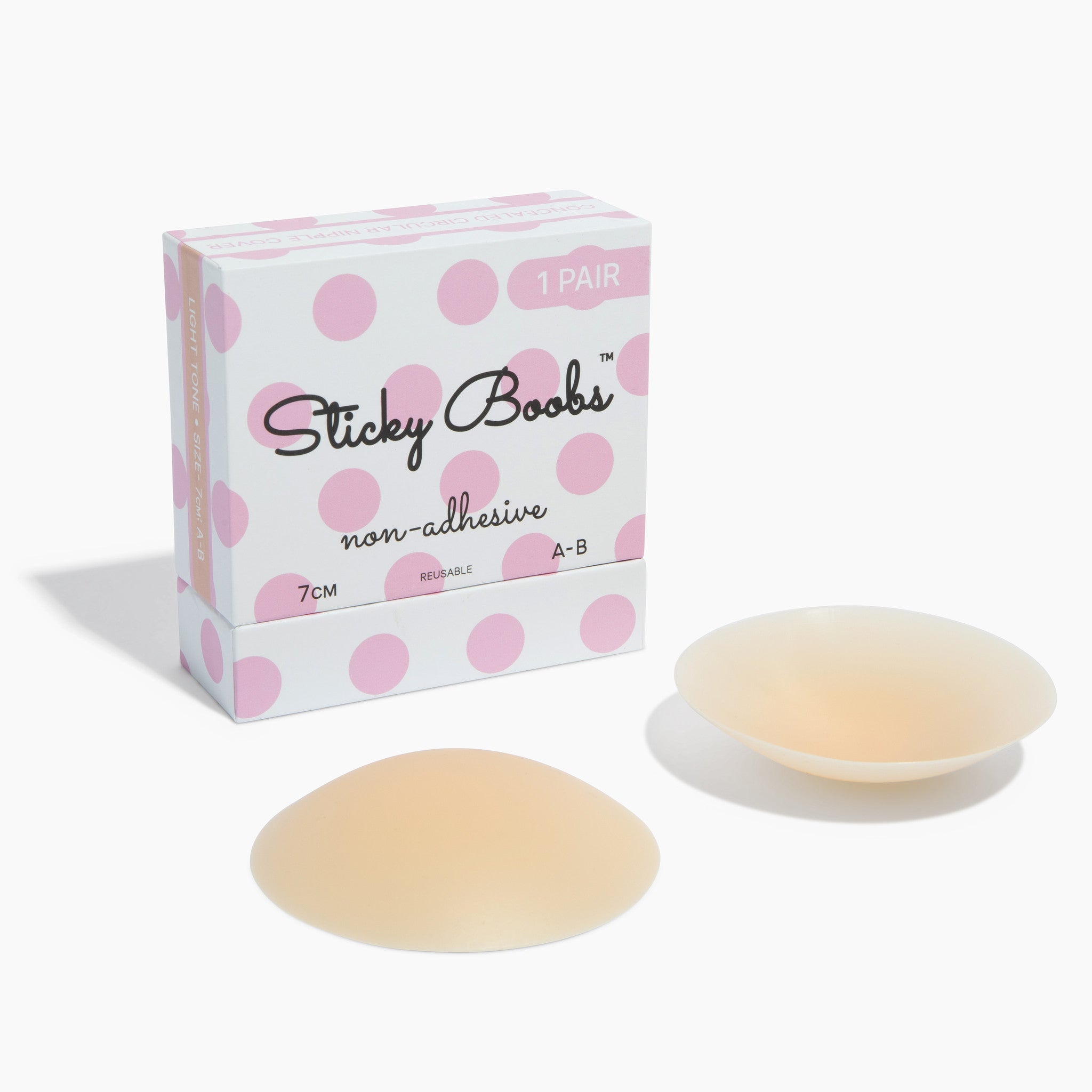 Non - Adhesive Nipple Covers are perfect for fitted clothing by Sticky Boobs at Shirley Shoppe
