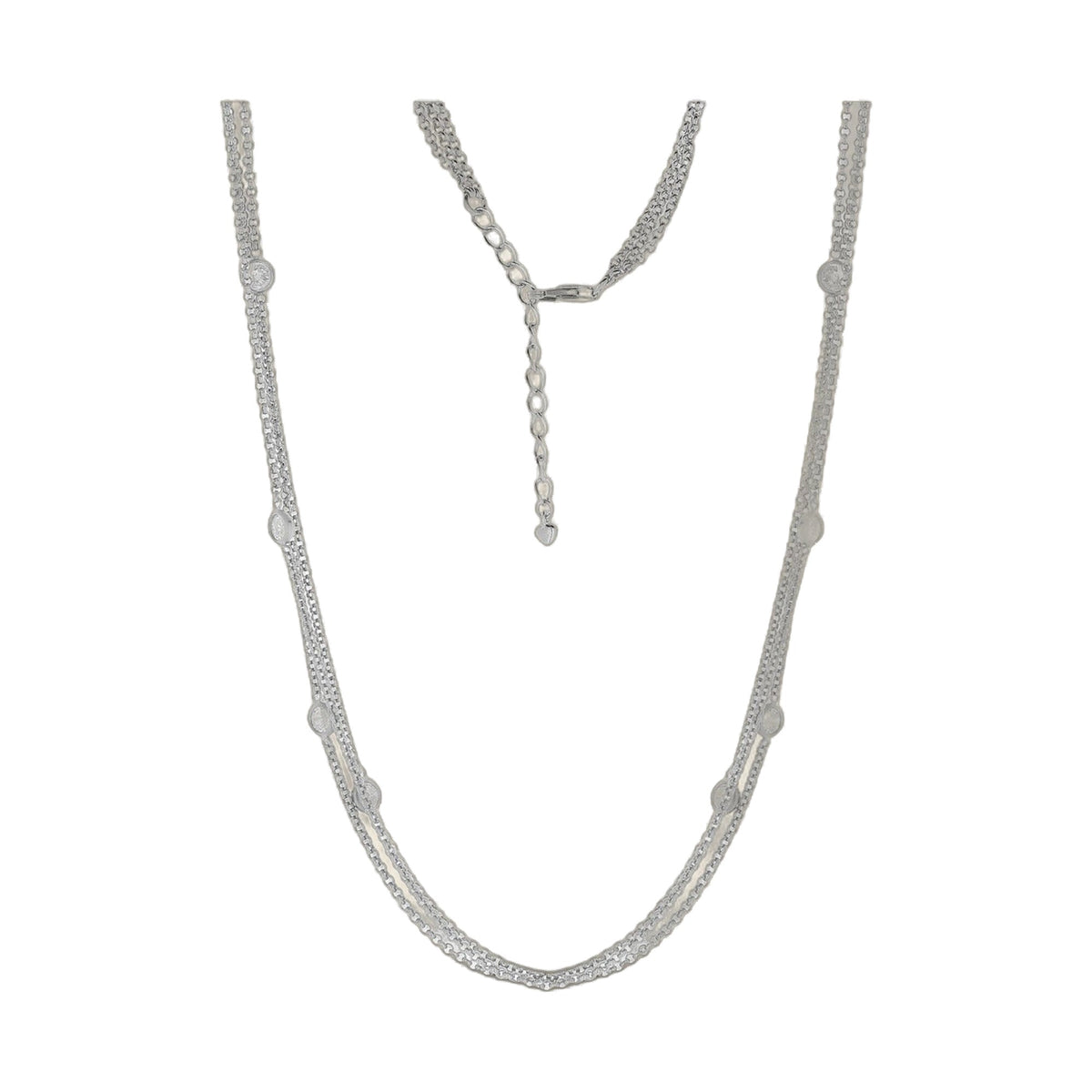 925 Triple Chain Necklace