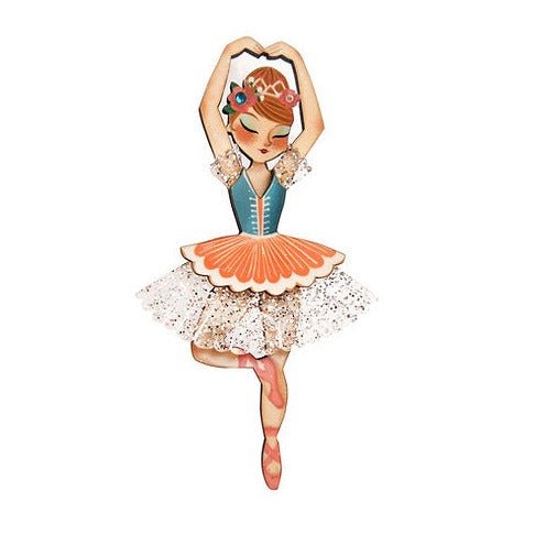 Nutcracker Ballerina Brooch by Laliblue by Quirks! at Shirley Shoppe