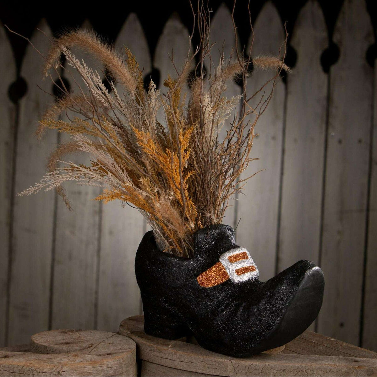 Old Witch's Shoe Paper Mache | Vintage-Inspired Halloween Decor | Bethany Lowe