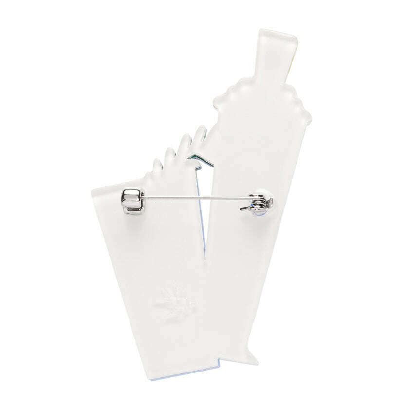 Opa! Ouzo Brooch by Erstwilder