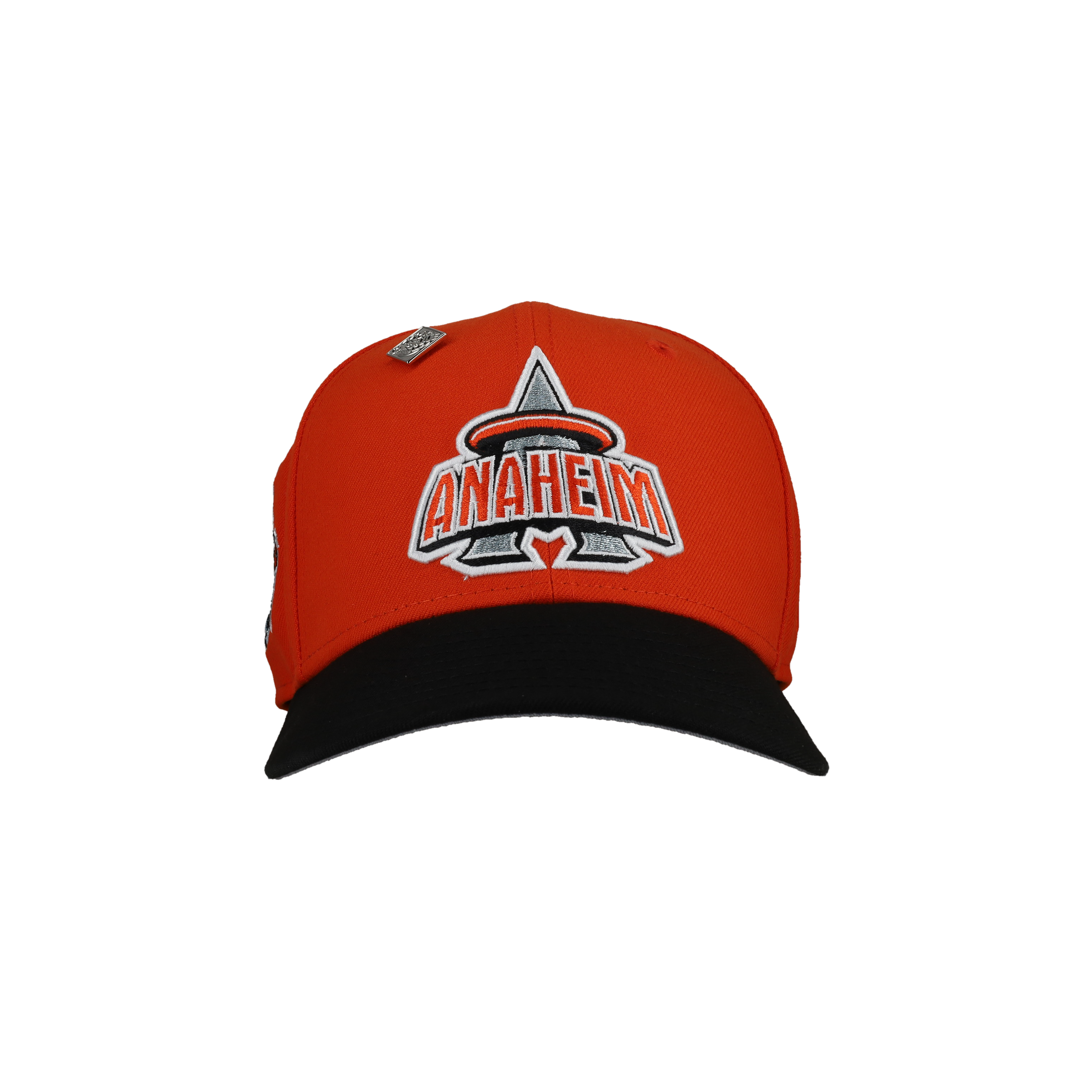 Anaheim Angels 40th Season Patch Orange 59Fifty Fitted Hat