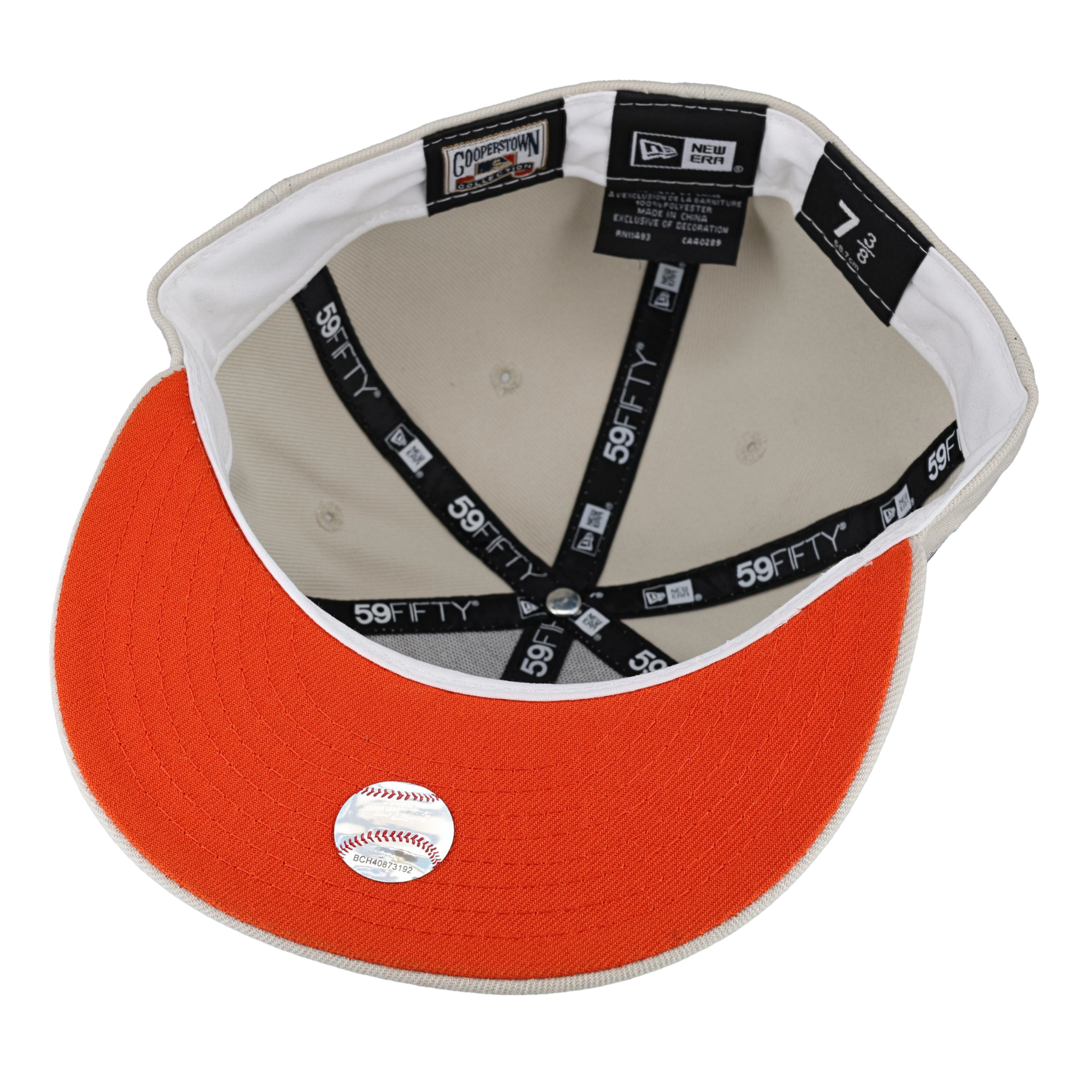 New York Yankees Orange Fury Collection 1996 World Series Fitted Hat