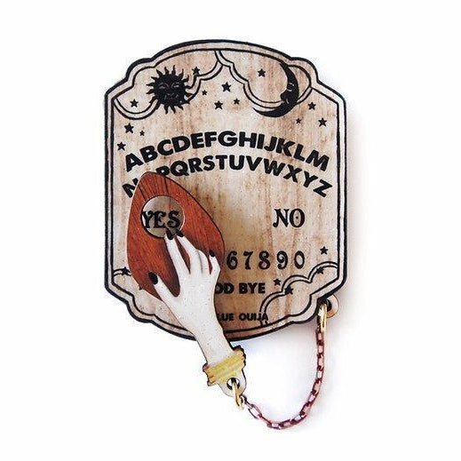 Ouija Board Brooch by Laliblue by Quirks! at Shirley Shoppe