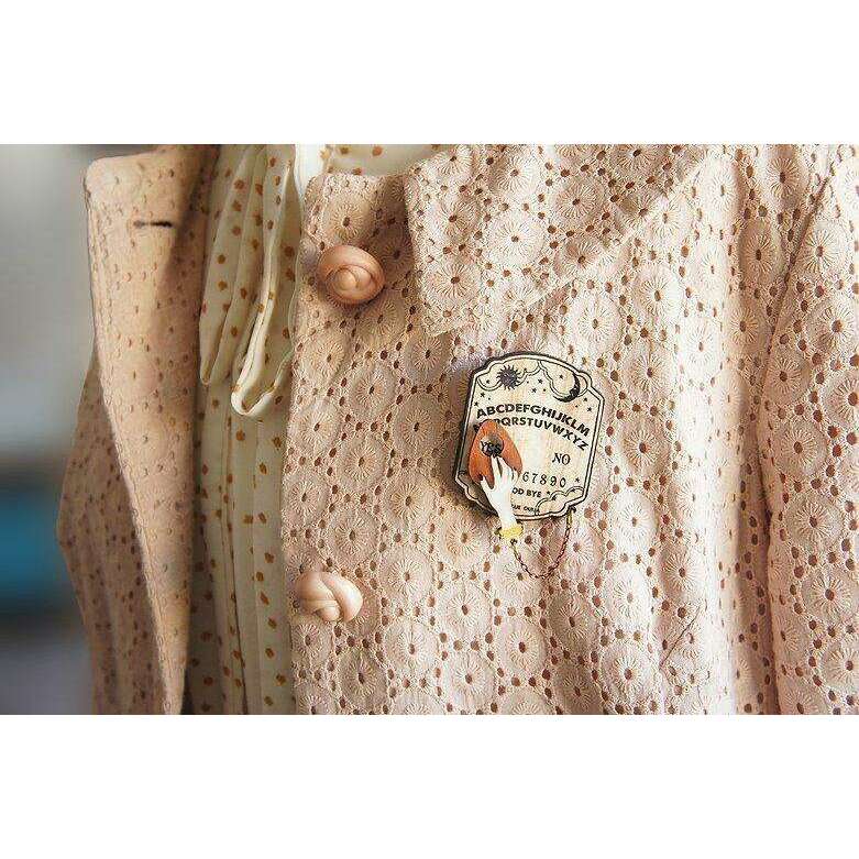 Ouija Board  Brooch by Laliblue