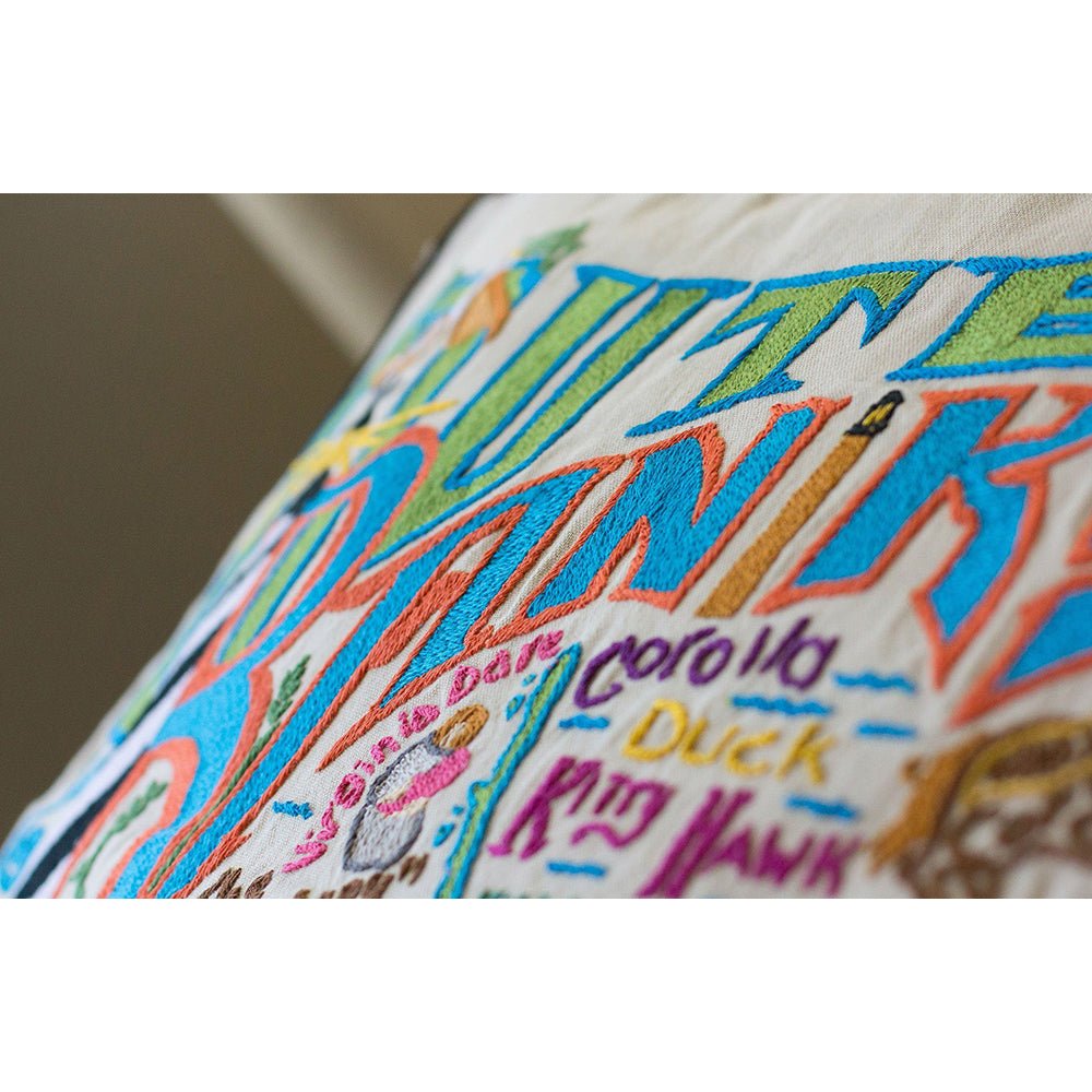 Outer Banks Hand - Embroidered Pillow by Quirks! at Shirley Shoppe