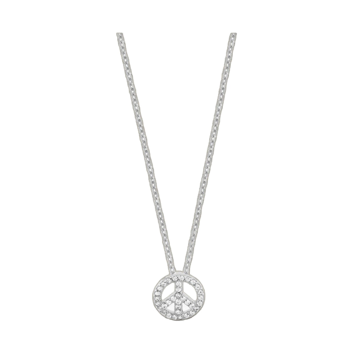 Children's Peace Sign Necklace