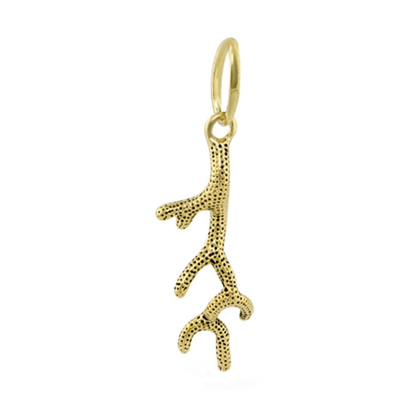 Eau Coral Pendant — Textured Charm