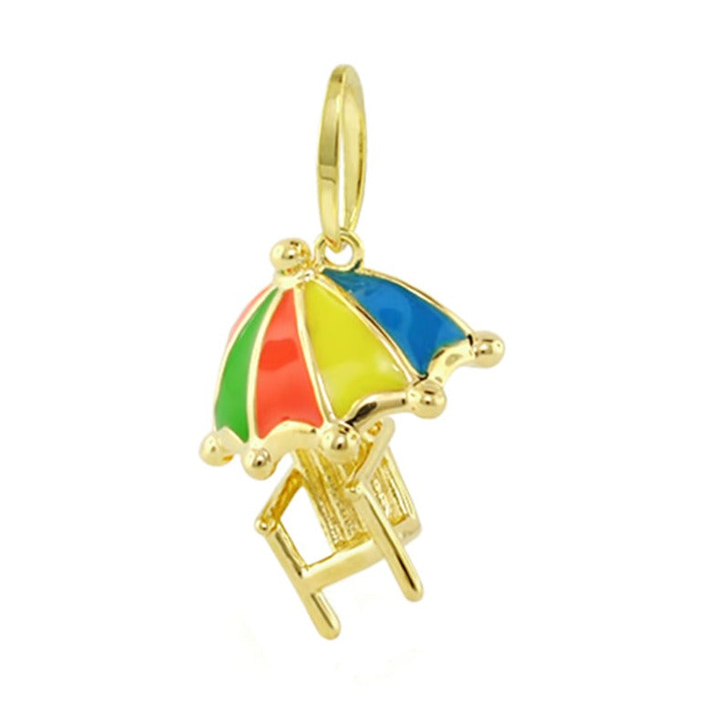 Eau Beach Chair & Umbrella Pendant