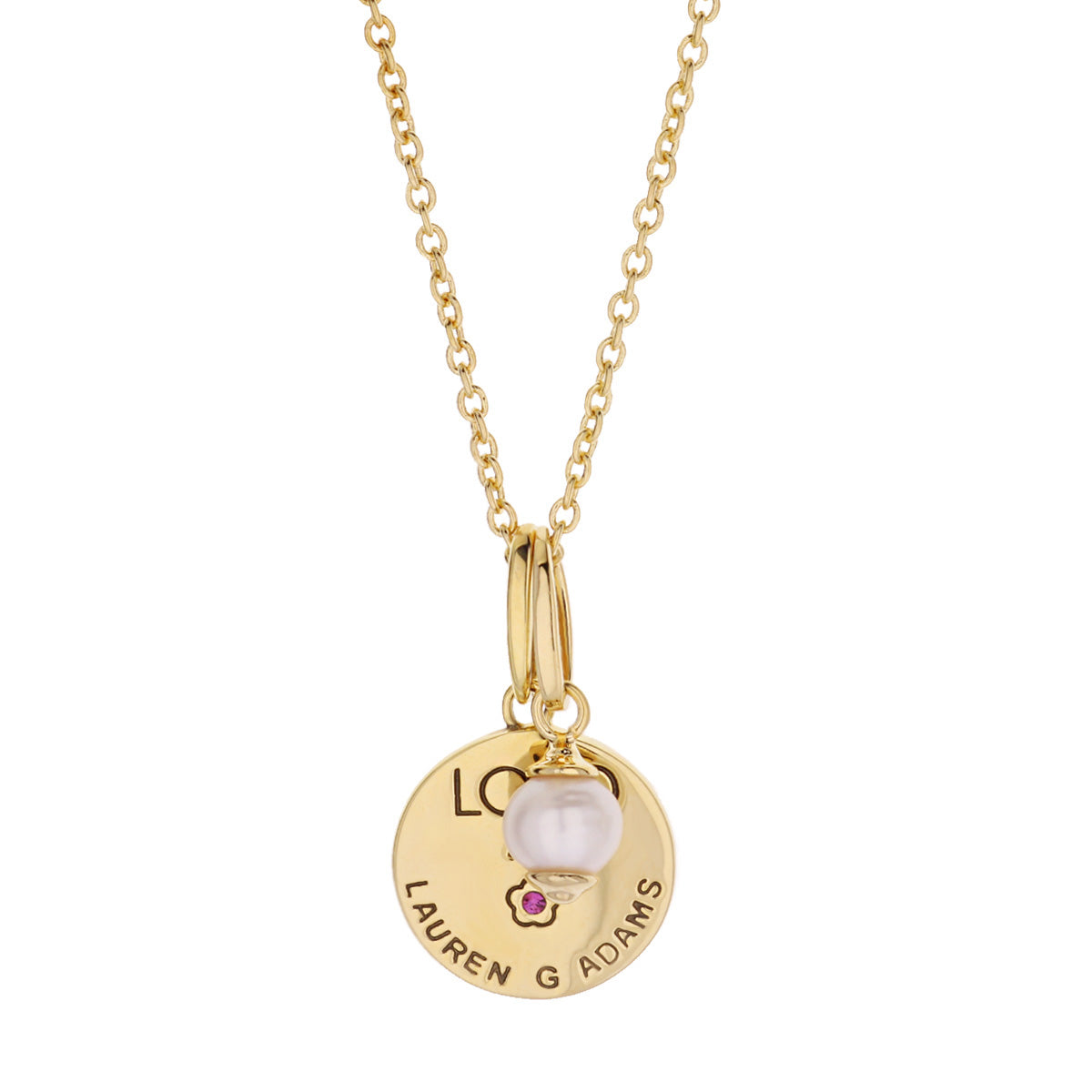 Initial T Necklace