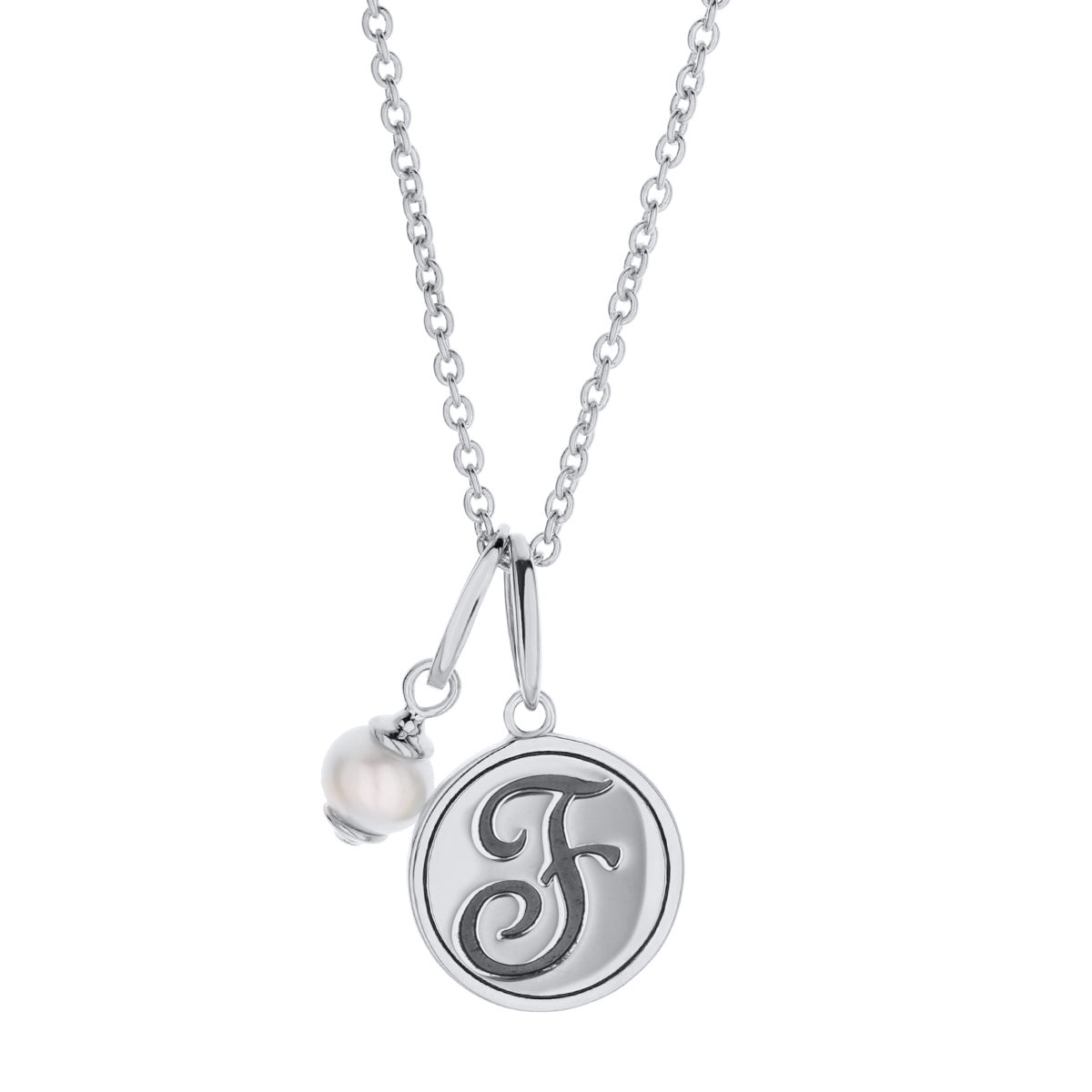 Initial T Necklace