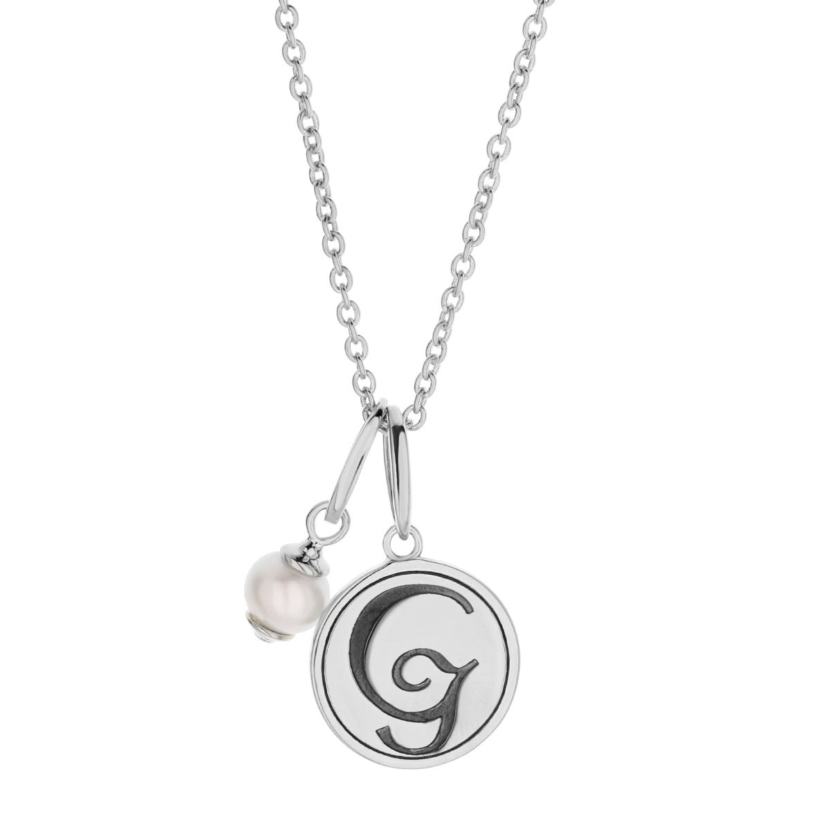 Initial T Necklace