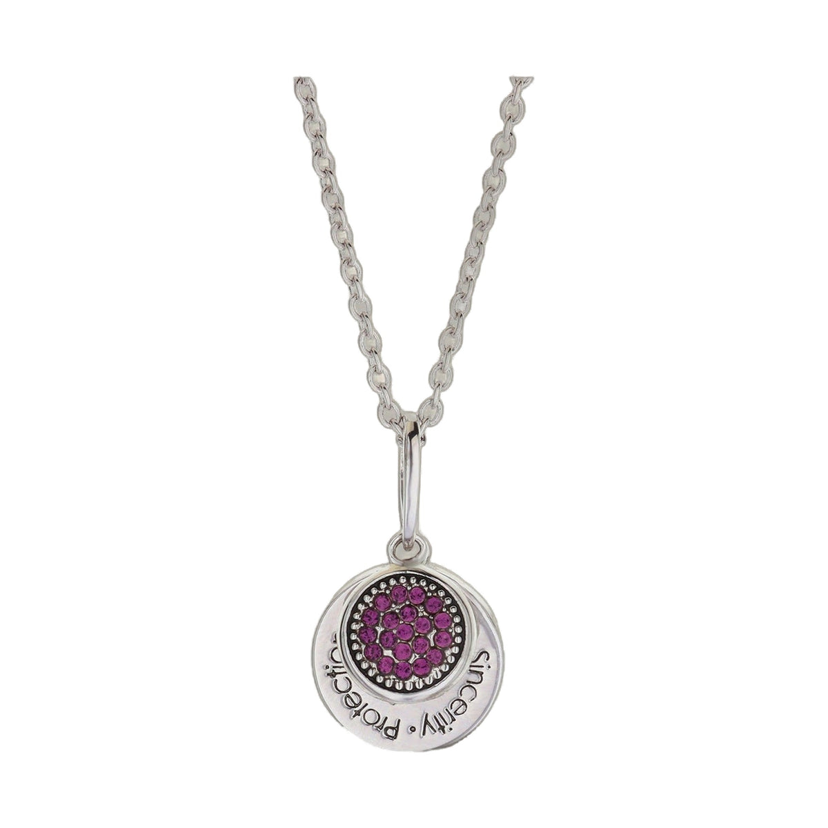 February Birthstone Necklace