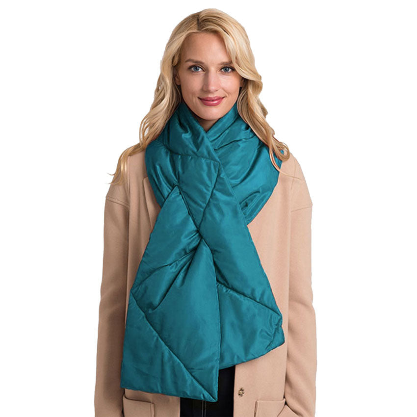 Padding Oblong Pull Through Scarf