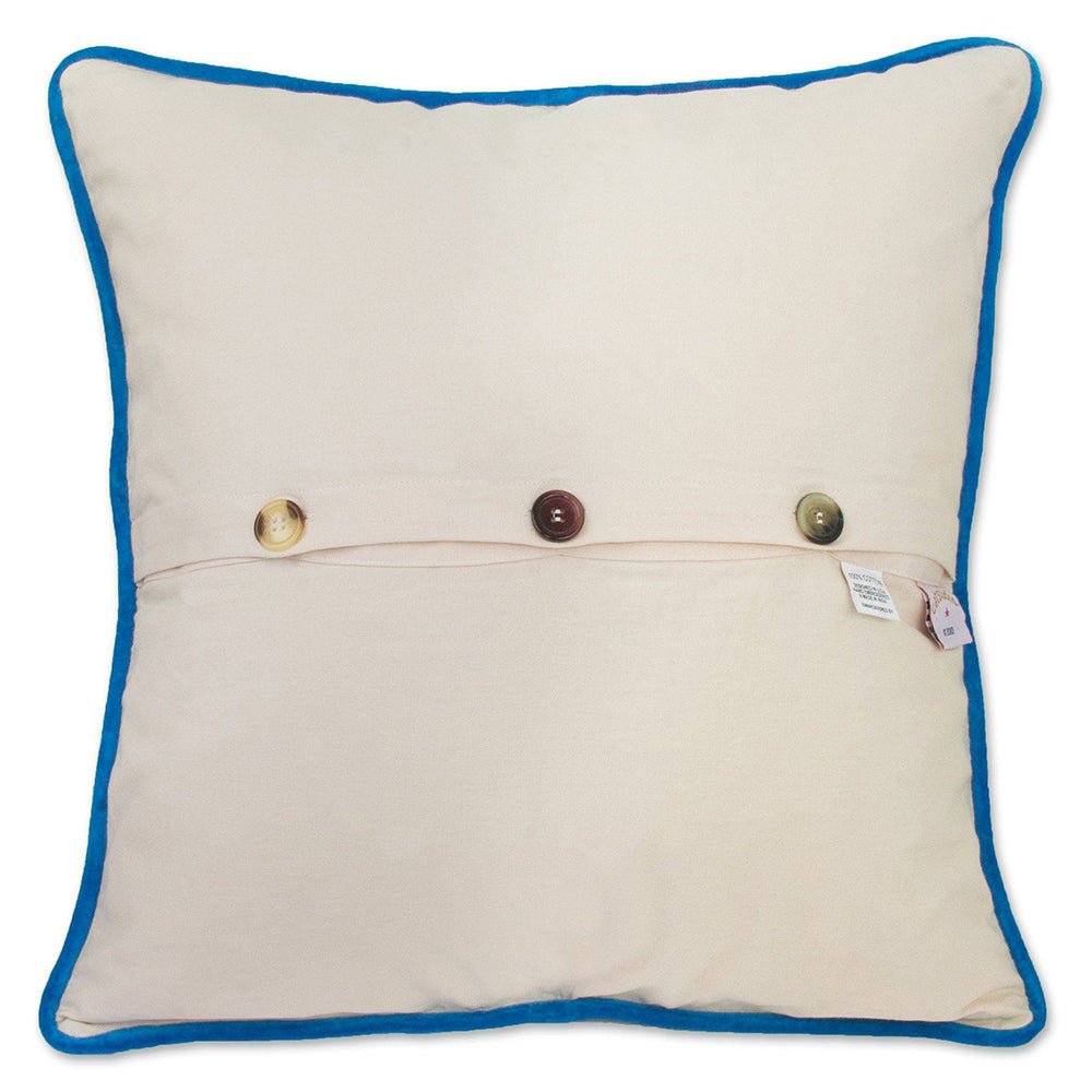 Palm Beach Hand - Embroidered Pillow by Quirks! at Shirley Shoppe