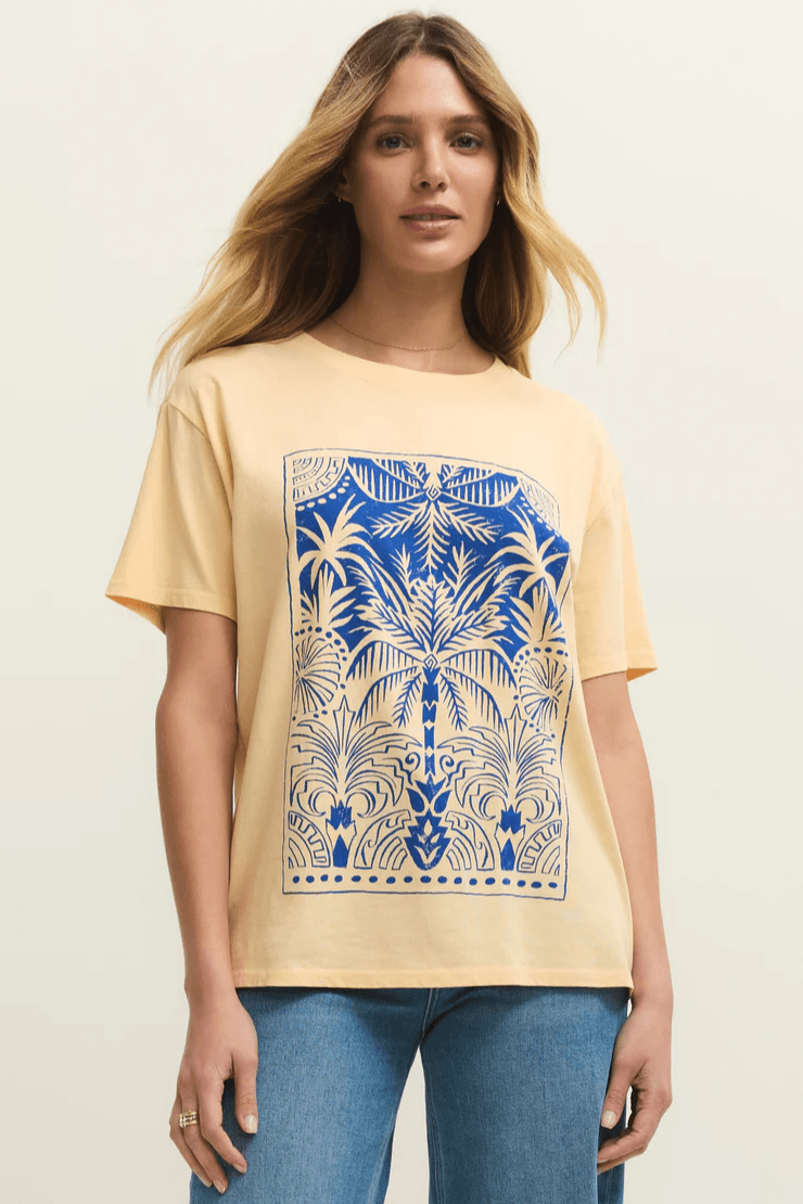 PALM BOYFRIEND TEE by z supply at Shirley Shoppe
