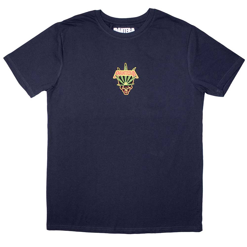 Pantera Mini Leaf Skull [T-Shirt]