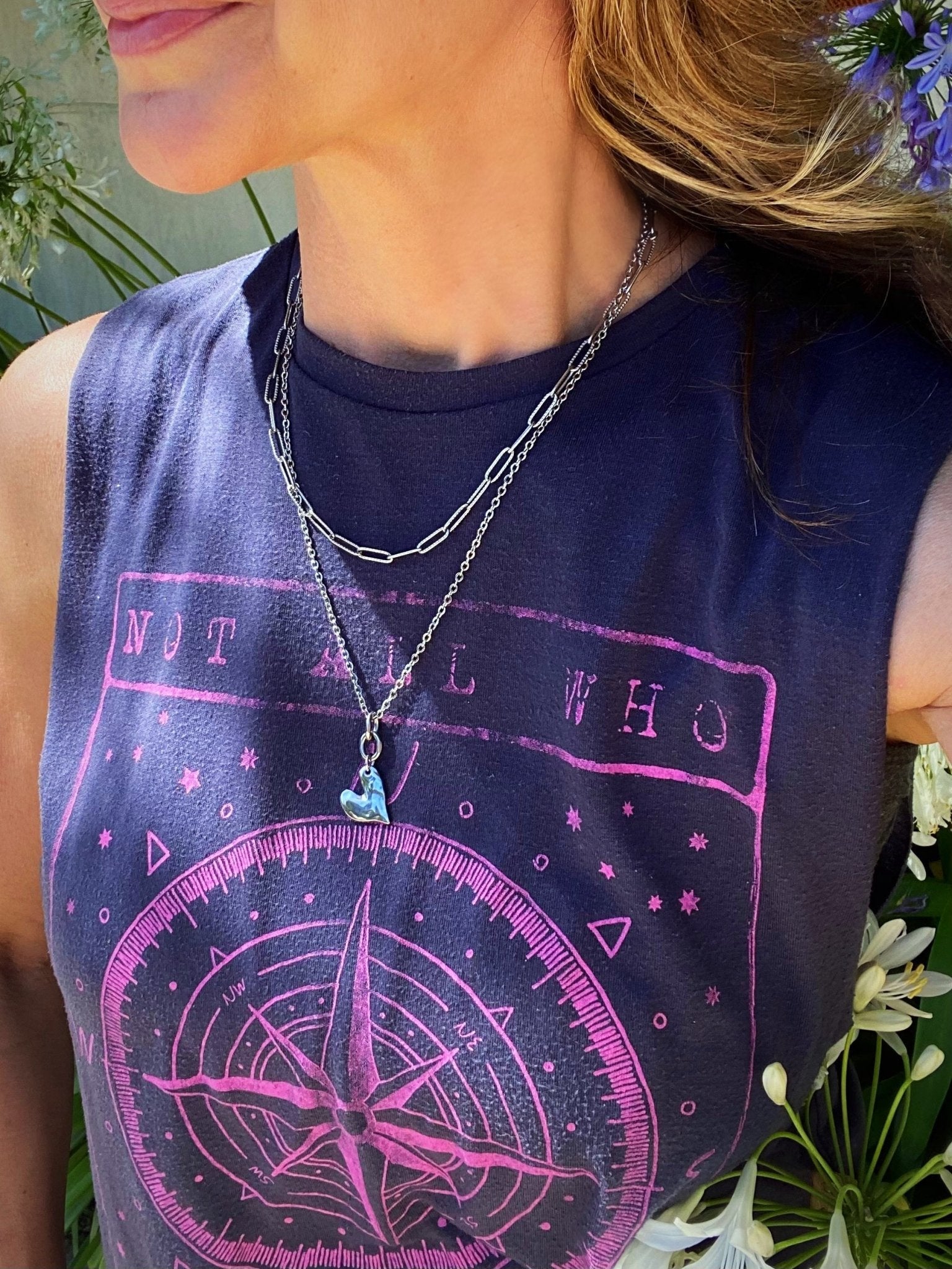 PAPERCLIP CHOKER by Bellaforma Jewelry at Shirley Shoppe