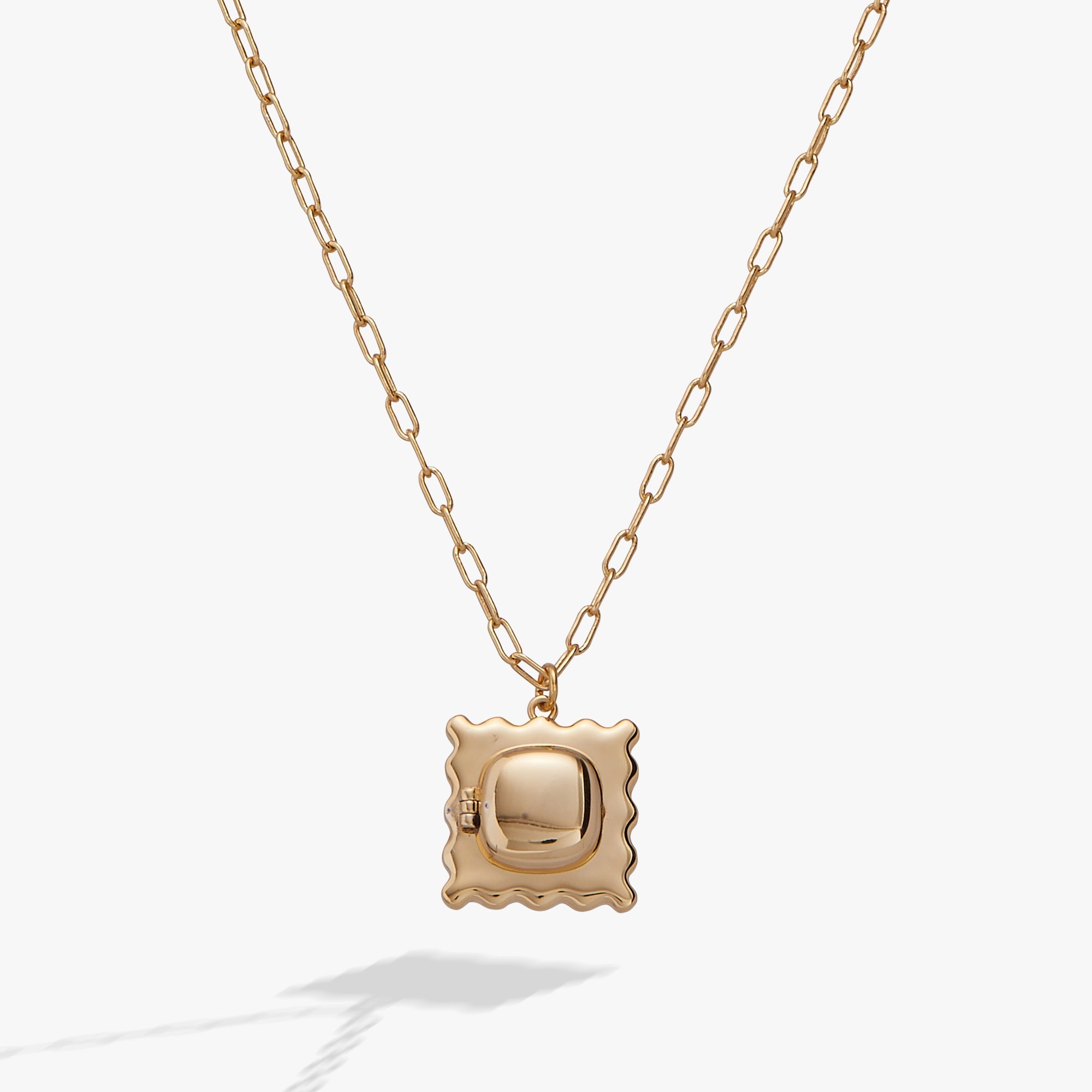 Pasta Girl 'Anything Is Pastable' Ravioli Locket Pendant by ALEX AND ANI at Shirley Shoppe