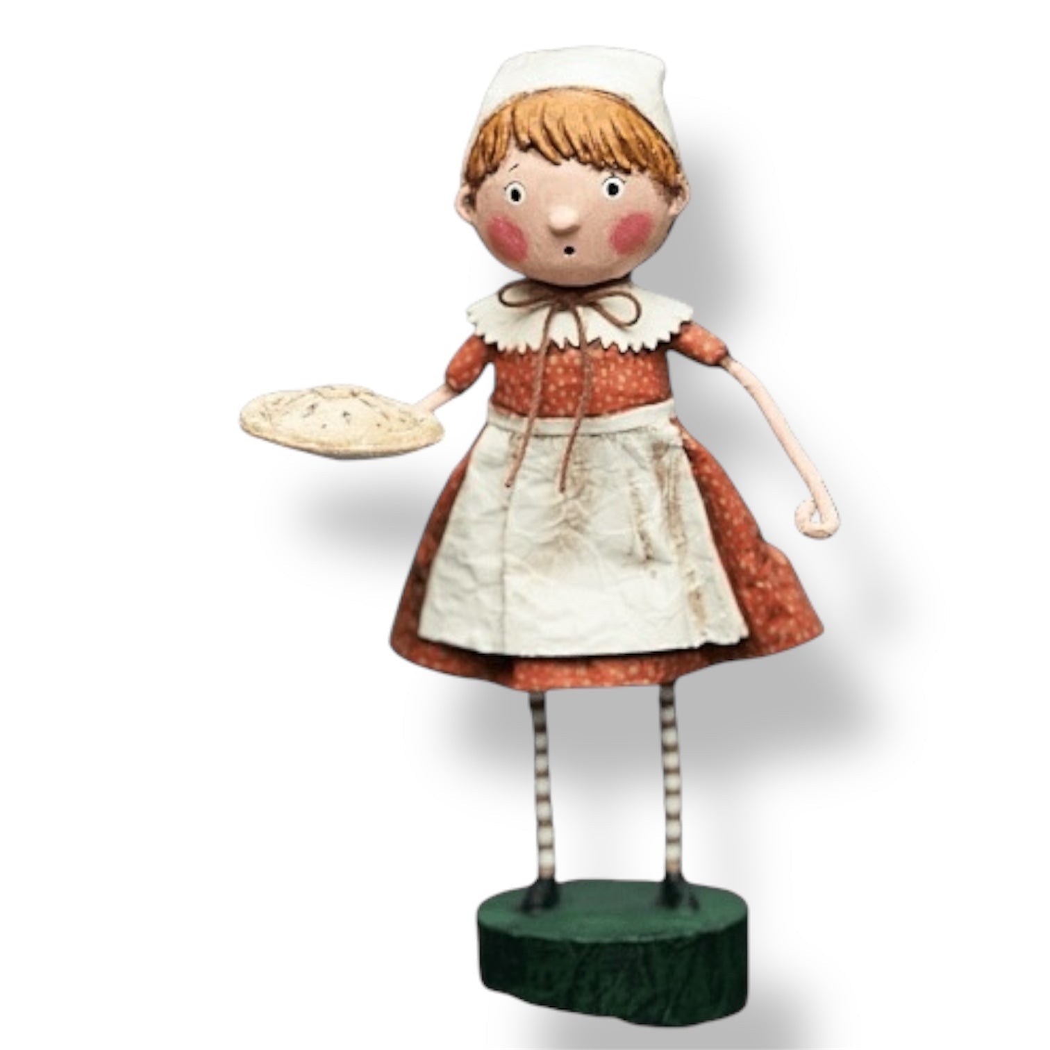 Patience Pilgrim Fall Figurine by Lori Mitchell by Quirks! at Shirley Shoppe