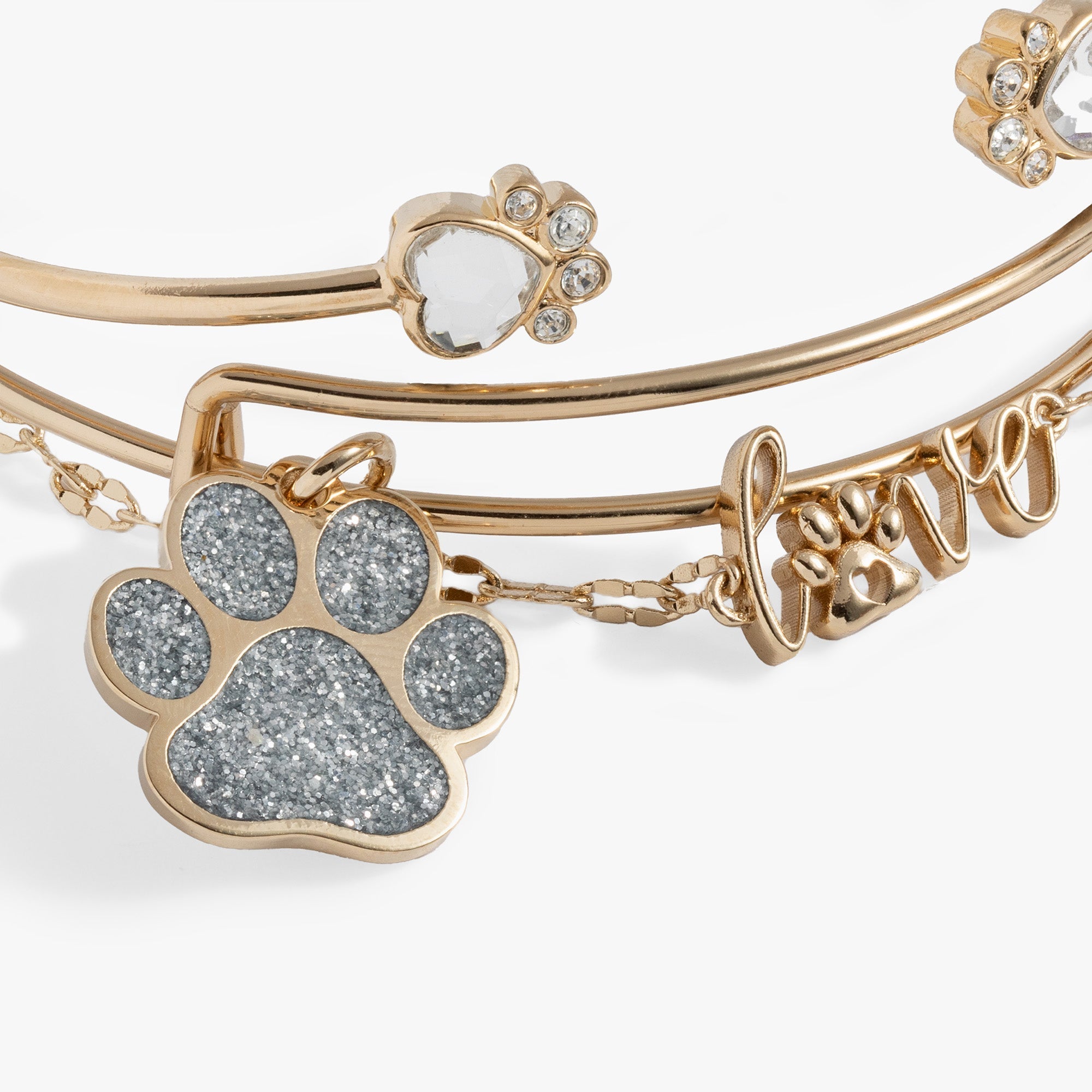 'Paws of Love' Bracelet Set of 3 by ALEX AND ANI at Shirley Shoppe