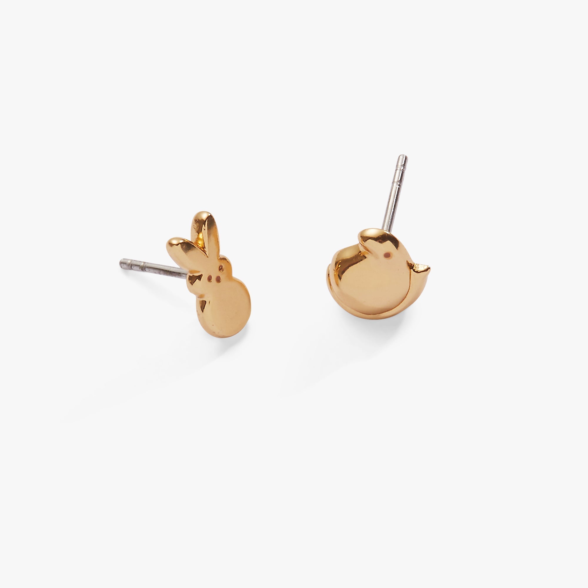 PEEPS® Bunny and Chick Stud Earrings by ALEX AND ANI at Shirley Shoppe