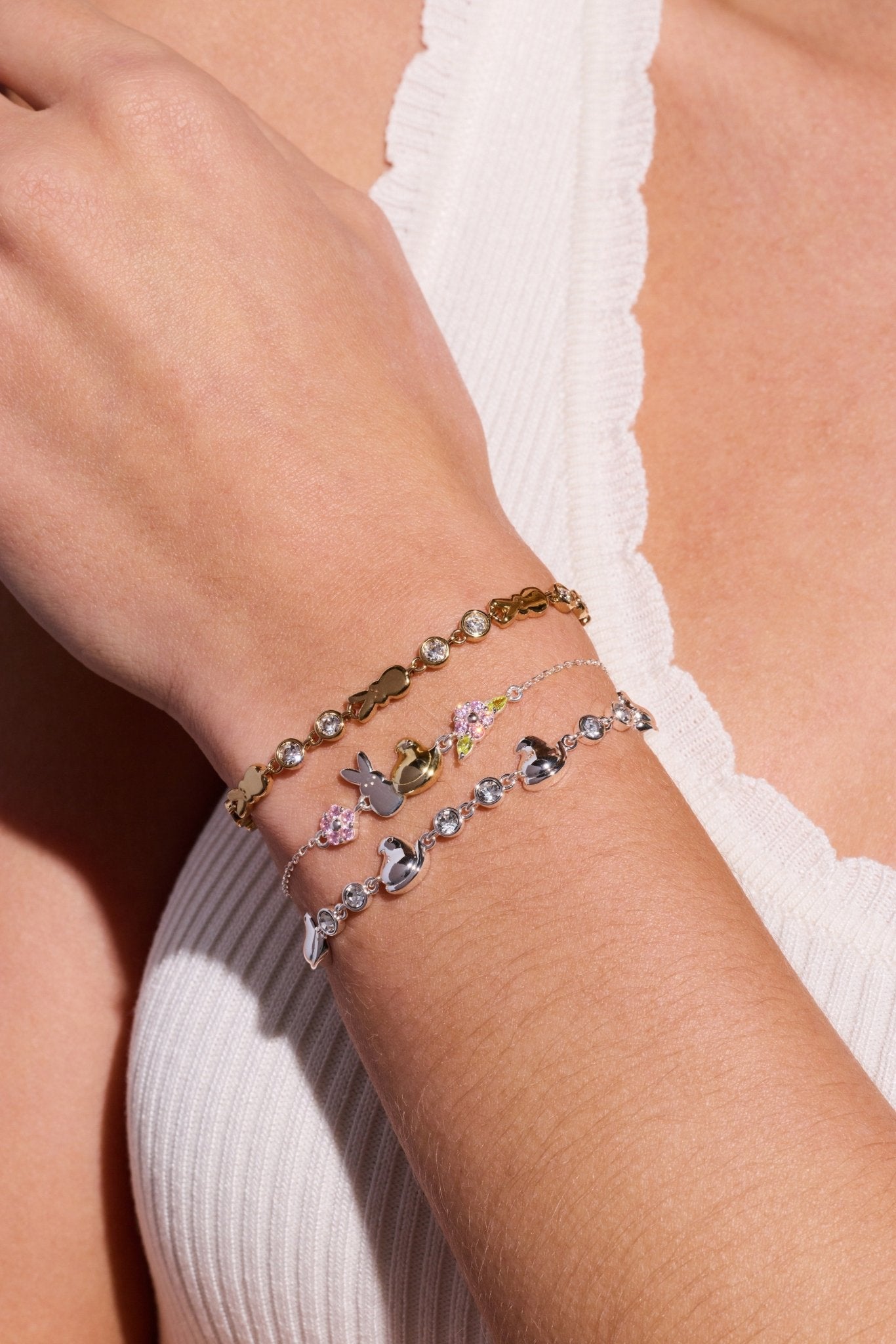 PEEPS® Chick Bolo Bracelet by ALEX AND ANI at Shirley Shoppe