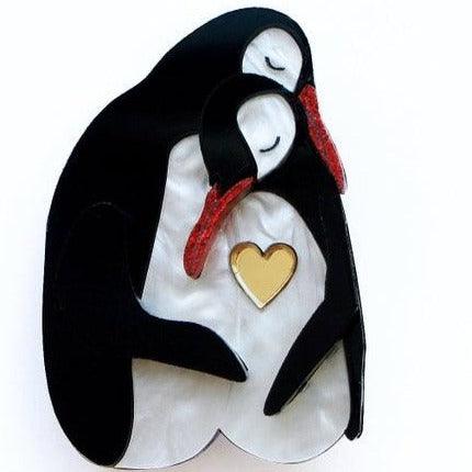 Penguin Couple by Laliblue by Quirks! at Shirley Shoppe