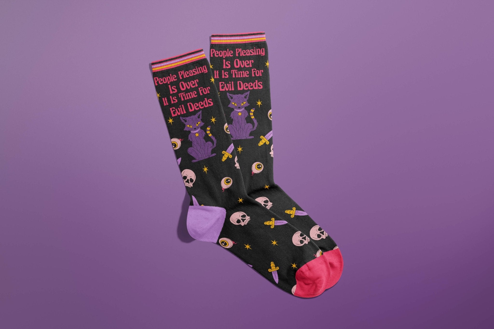 People Pleasing Is Over Socks by Quirks! at Shirley Shoppe
