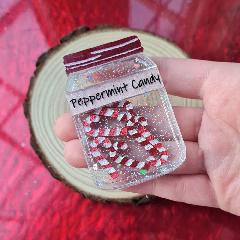Peppermint Candy Necklace by Cherryloco Jewellery by Quirks! at Shirley Shoppe