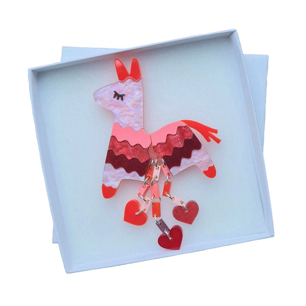 Pinata Of Love Brooch by Cherryloco by Quirks! at Shirley Shoppe