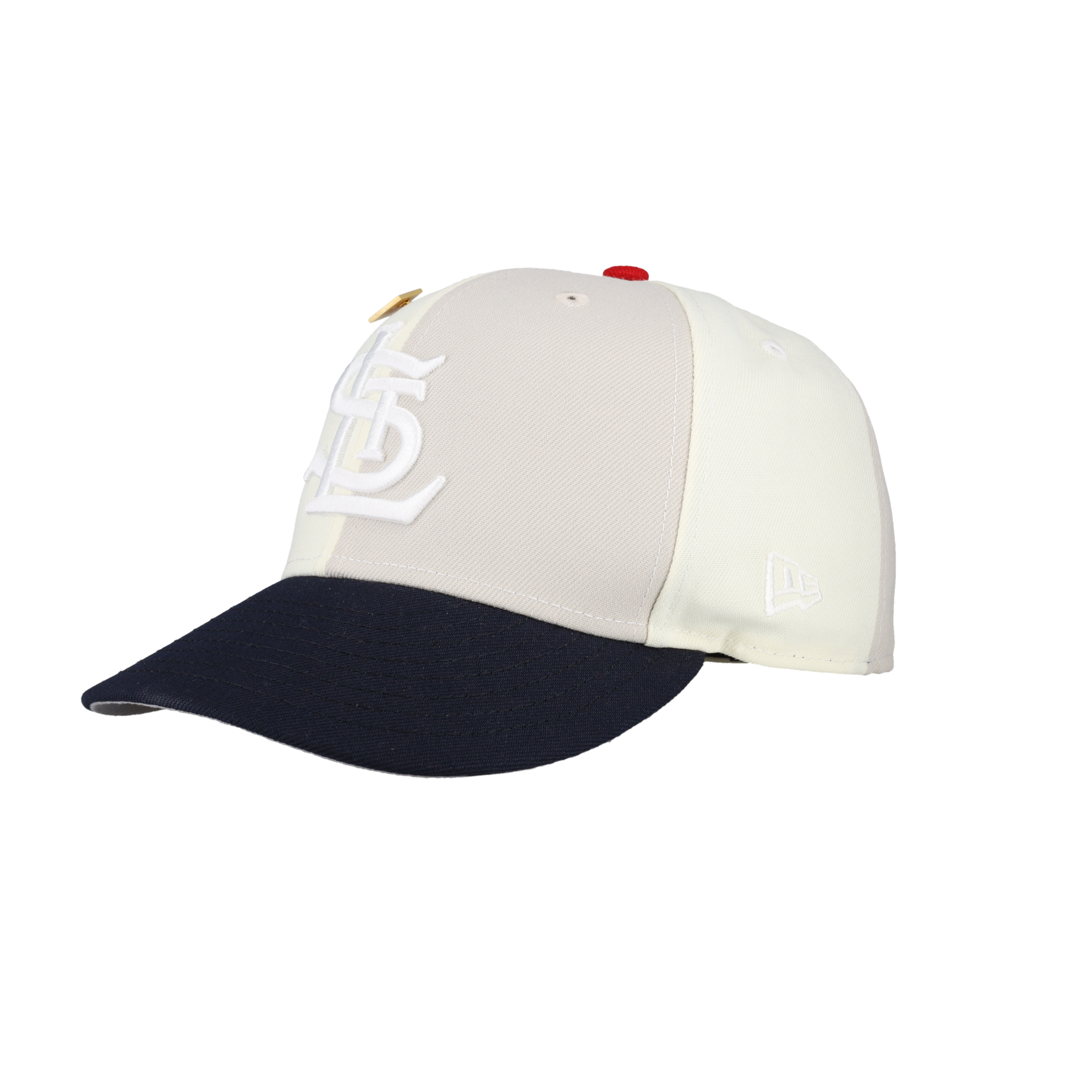 St. Louis Cardinals Chrome Stone Pinwheel Collection 1944 World Series Fitted Hat