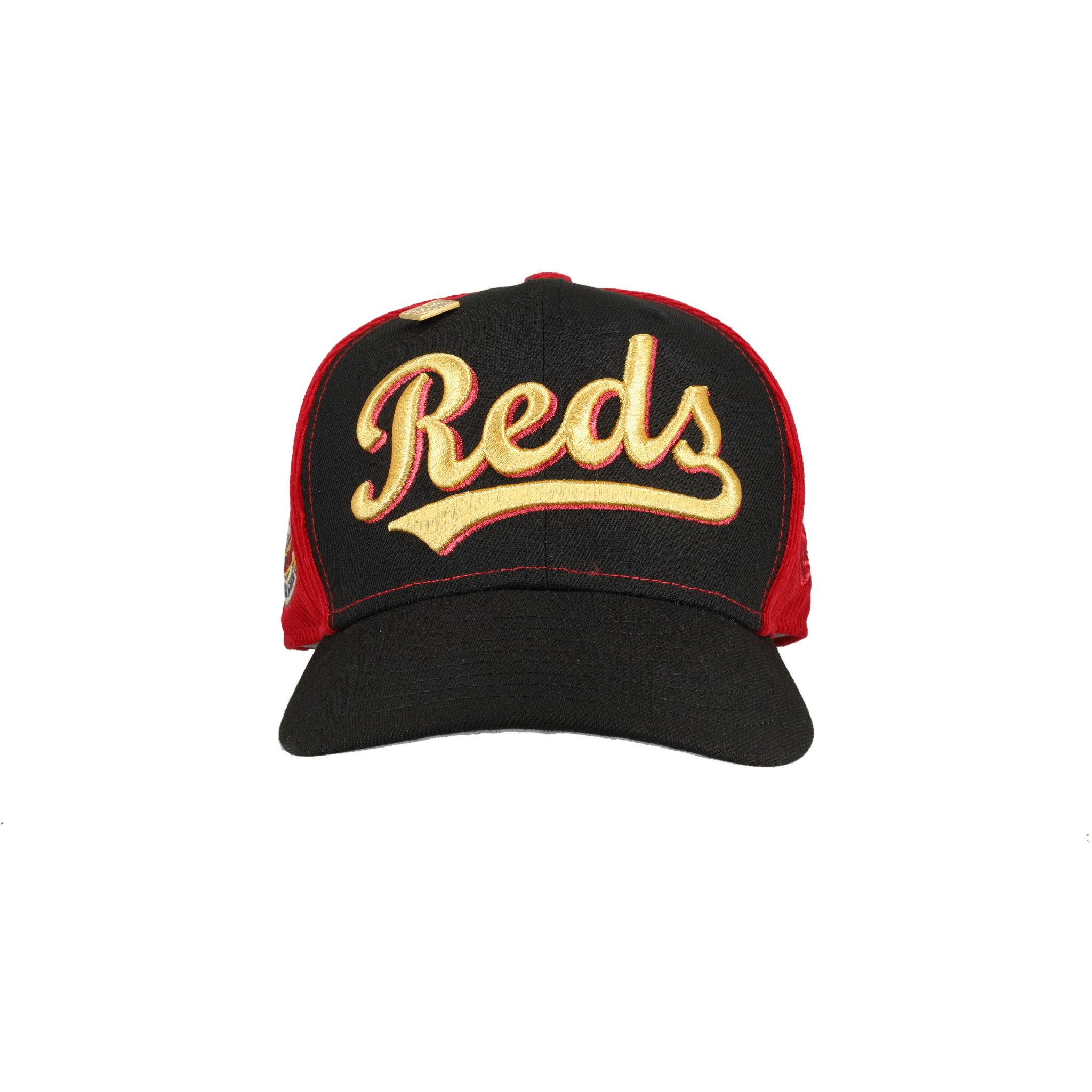 Cincinnati Reds Pinwheel 1970 All Star Game Patch 59Fifty Fitted Hat