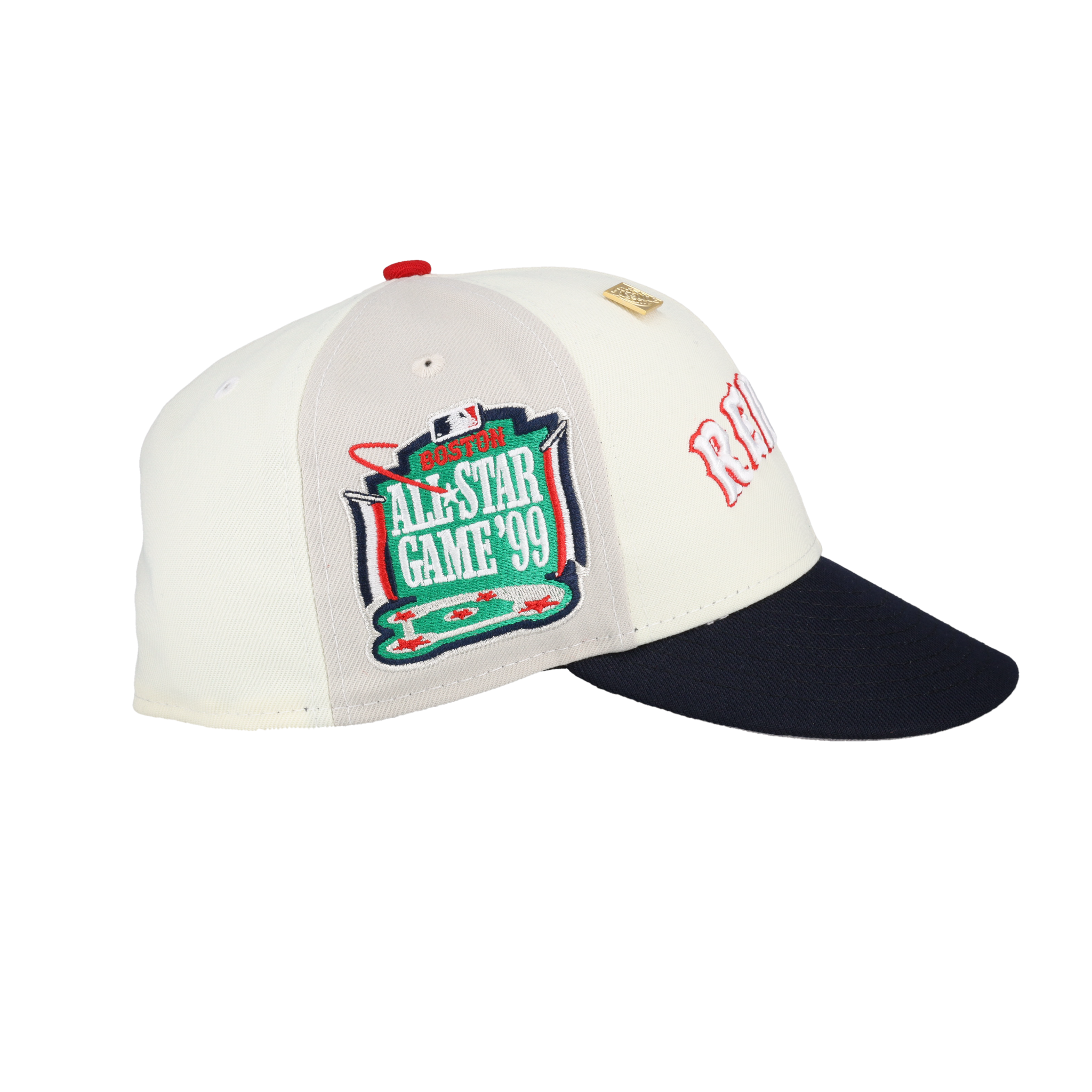 Boston Red Sox Chrome Stone Pinwheel Collection 1999 All Star Game Fitted Hat