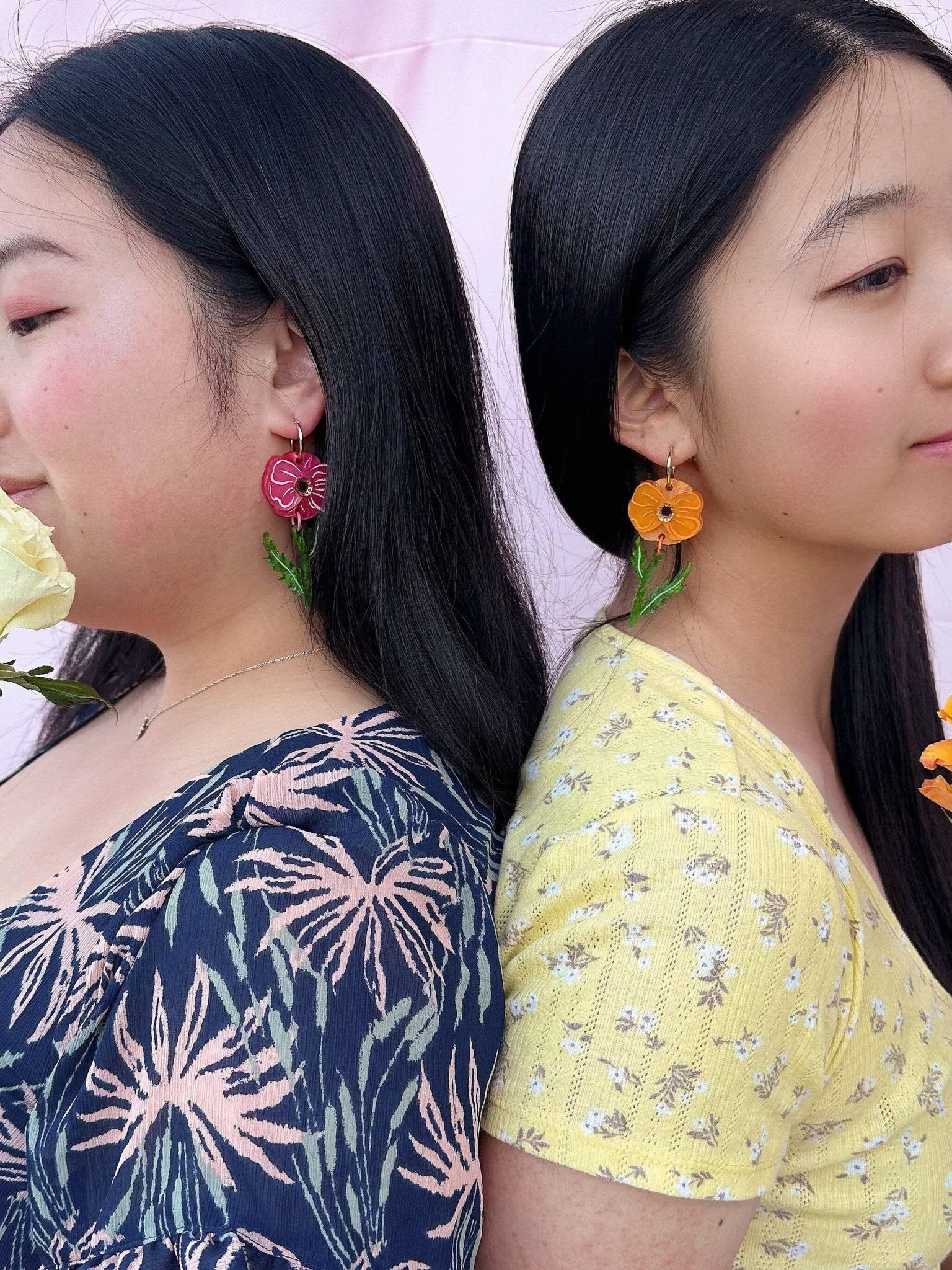 Poppy Bloom Earrings by Quirks! at Shirley Shoppe