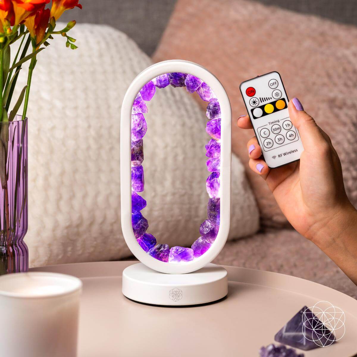 Portal to Peace - Amethyst Lamp of Stress Relief by Conscious Items at Shirley Shoppe