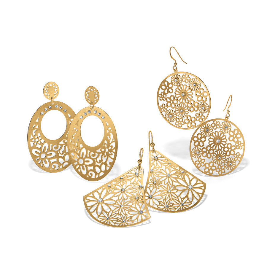 Posey Disc French Wire Earrings