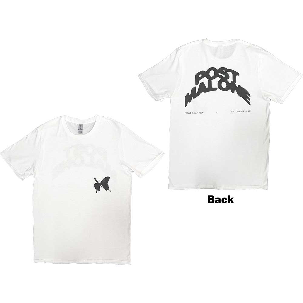 Post Malone Curved Logo 2023 Tour [T-Shirt]