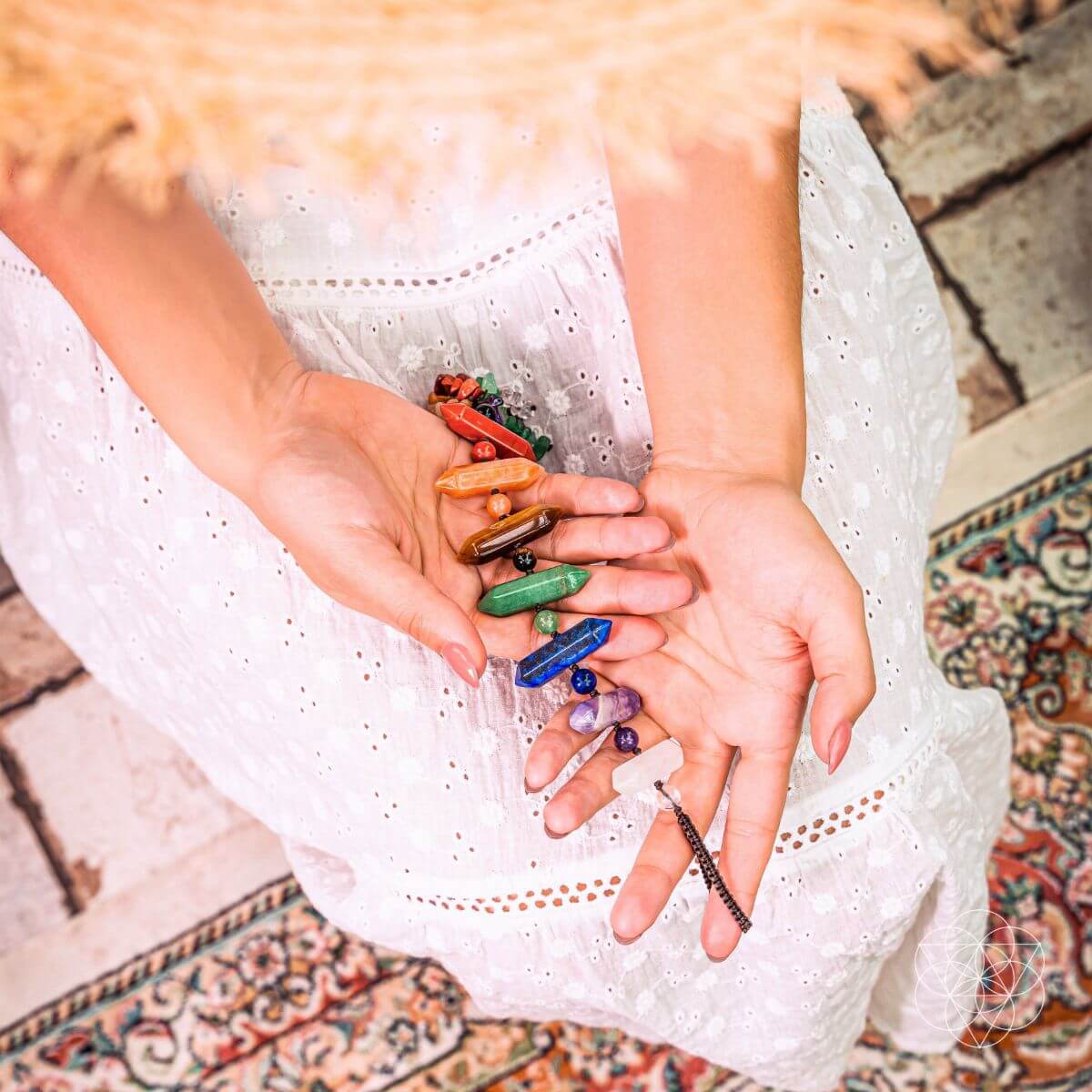 Power Chakra Tassels by Conscious Items at Shirley Shoppe
